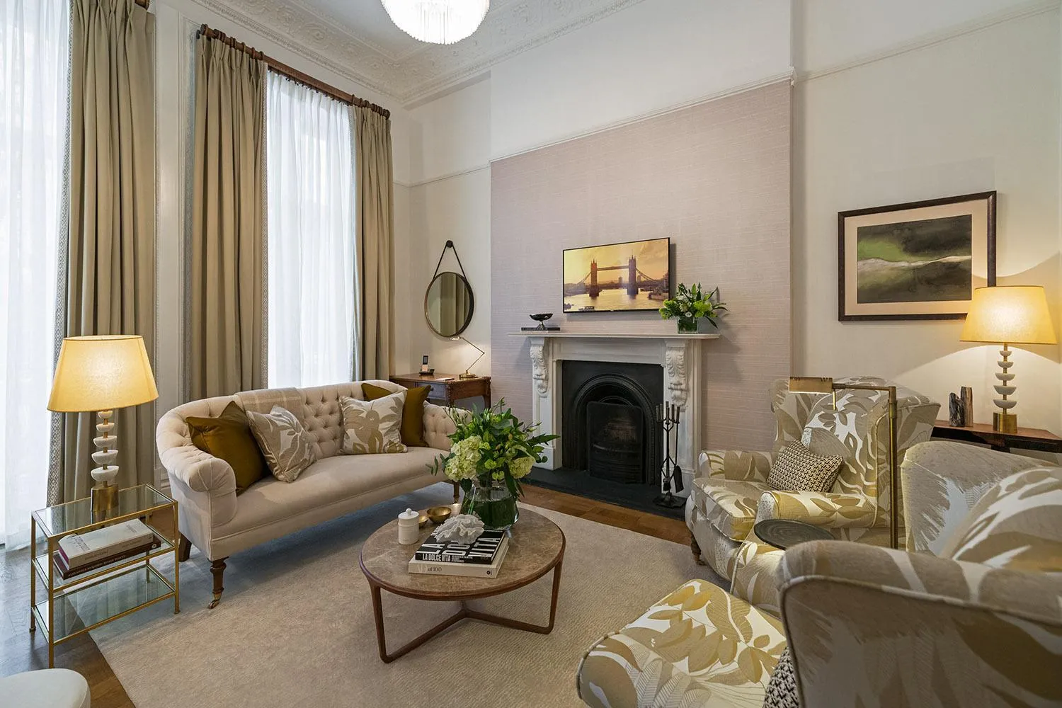 Living room in The Adria