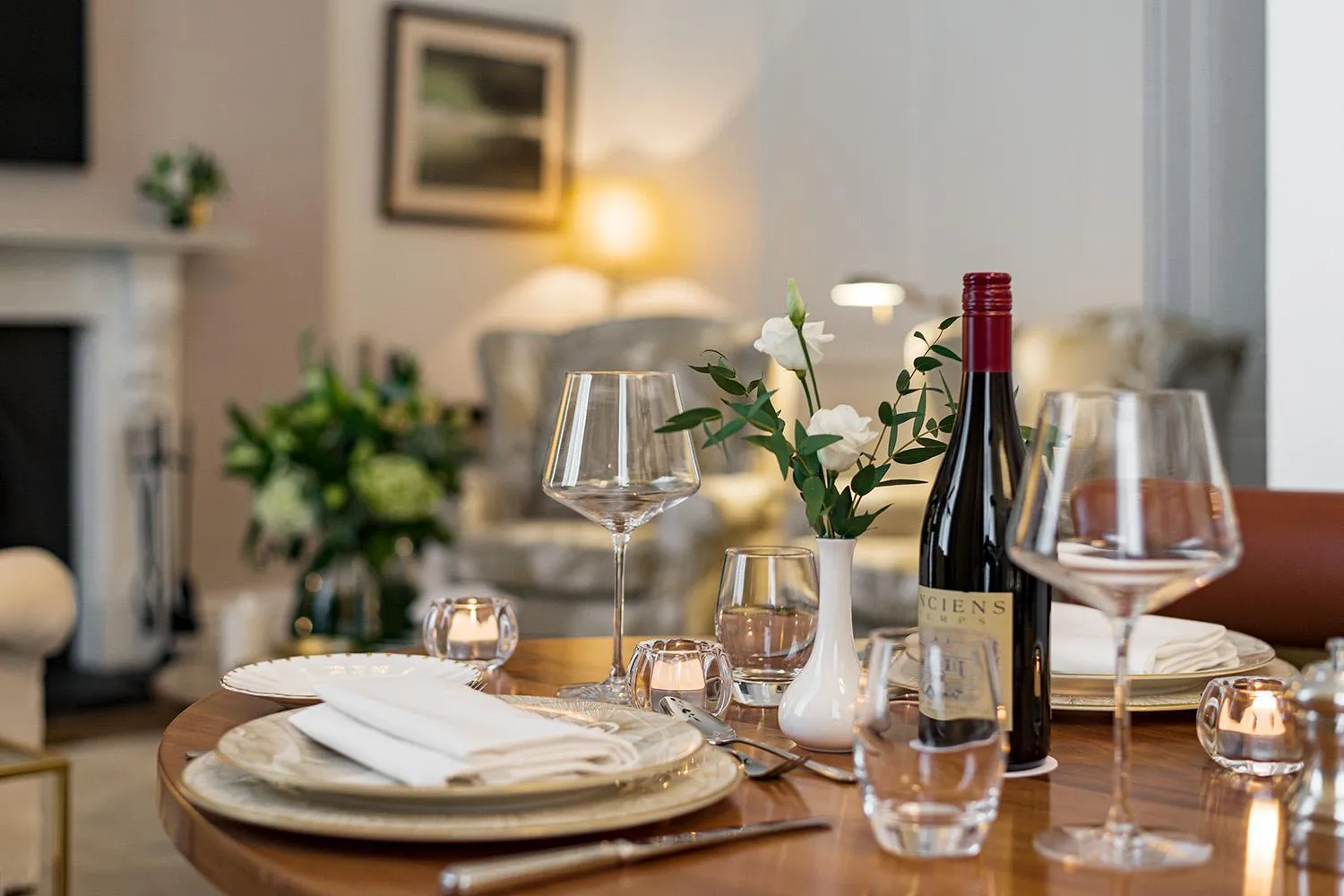 Dining area in The Adria