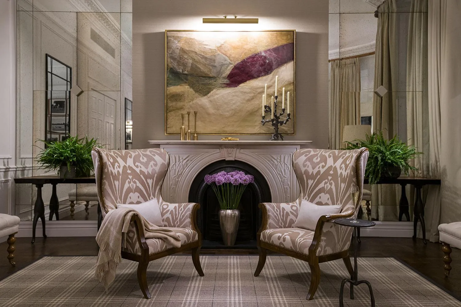 Lobby or reception in The Adria