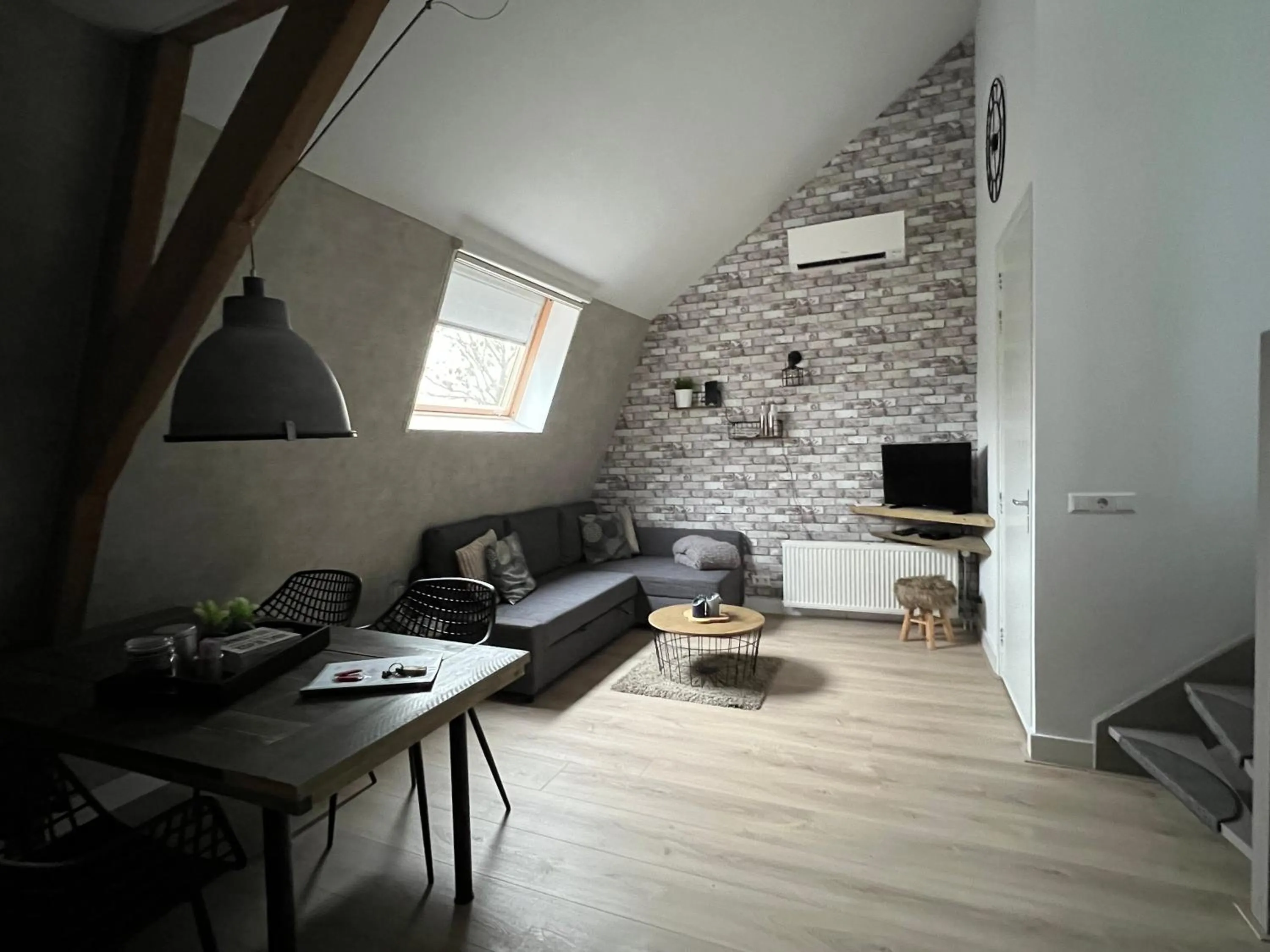 Seating area in Gastenverblijf Rodenburg