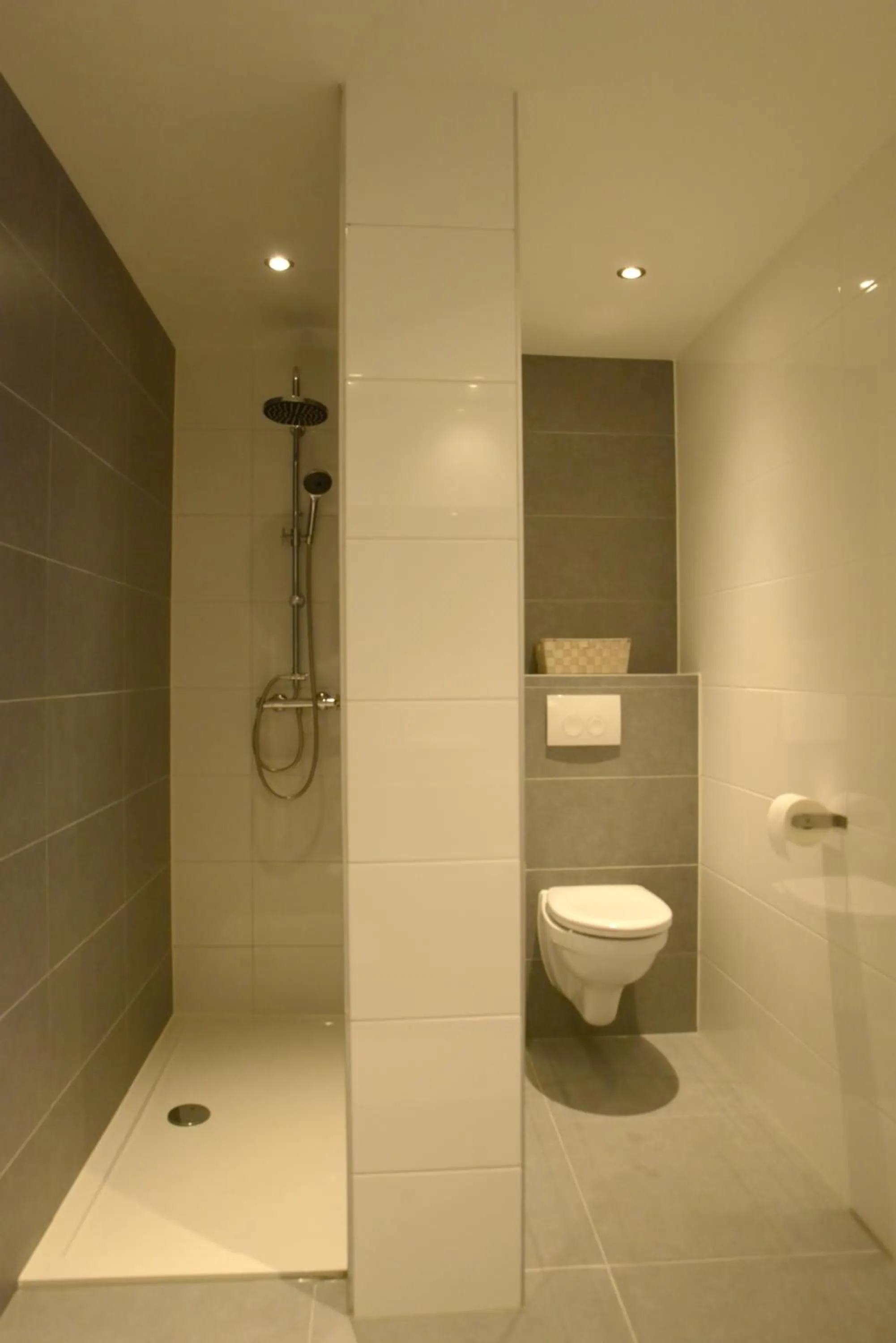 Shower in Gastenverblijf Rodenburg