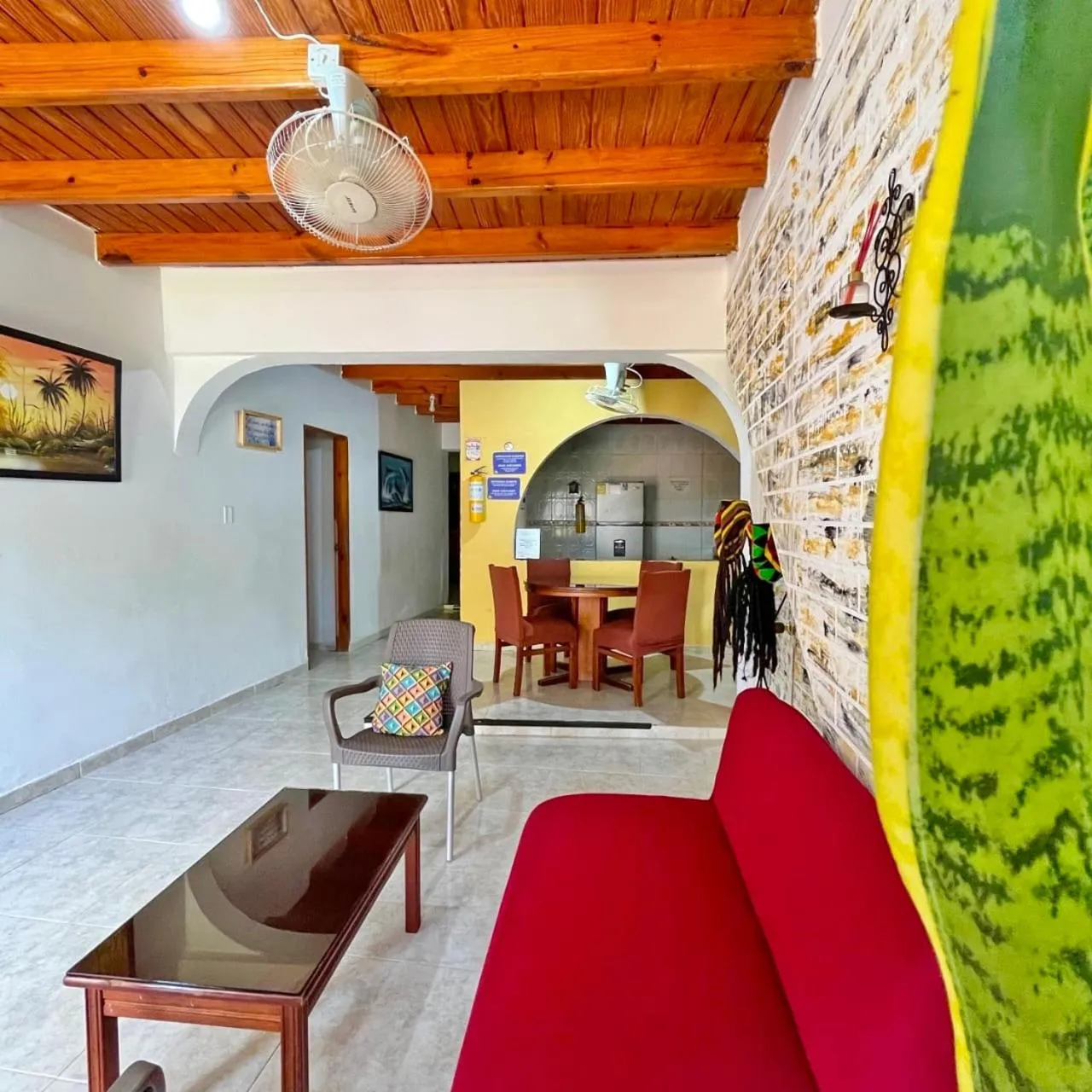 Living room in Hostal Mom Mariela