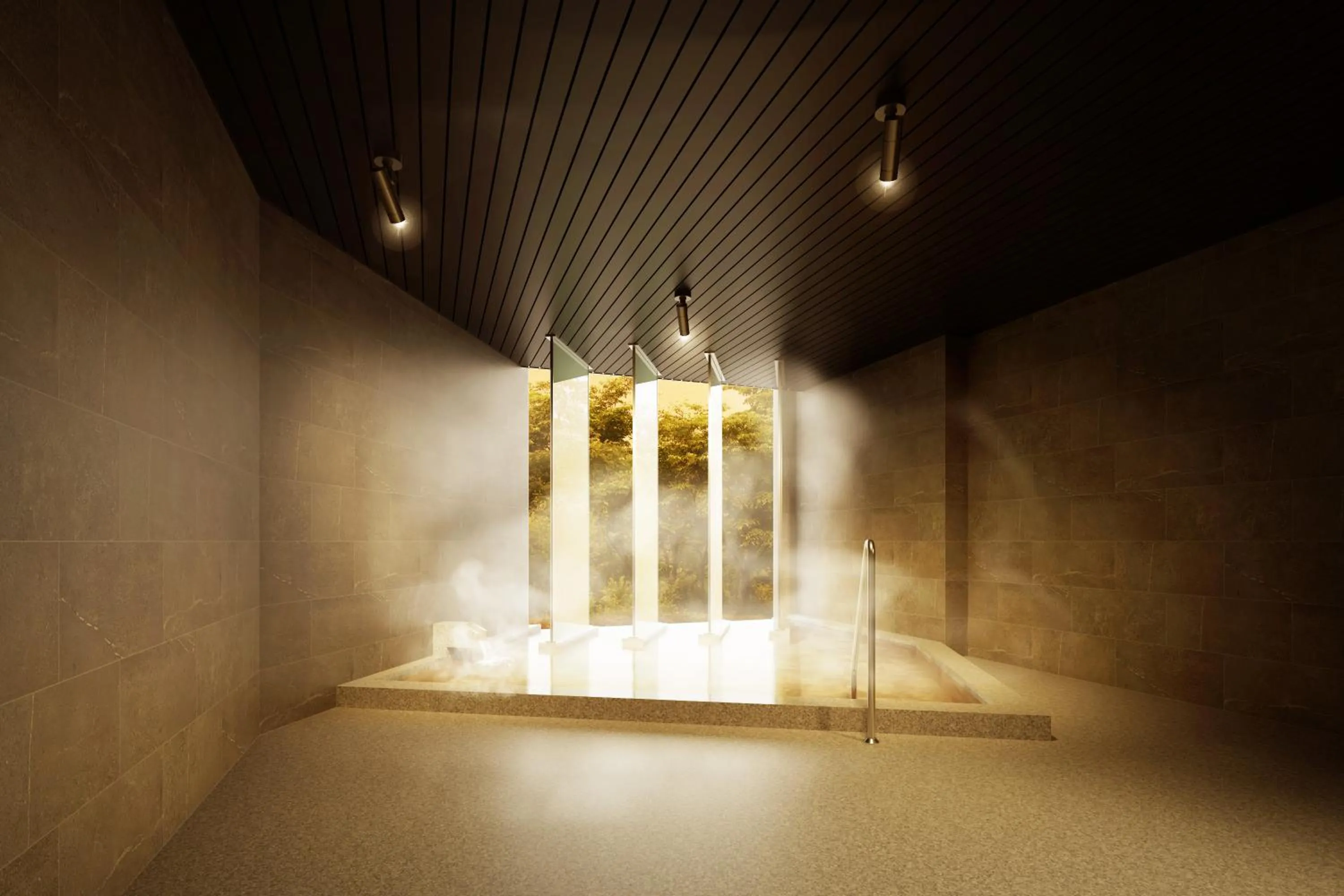 Hot Spring Bath in Aizu Higashiyama Onsen "Tsuki no Akari" self-service INN