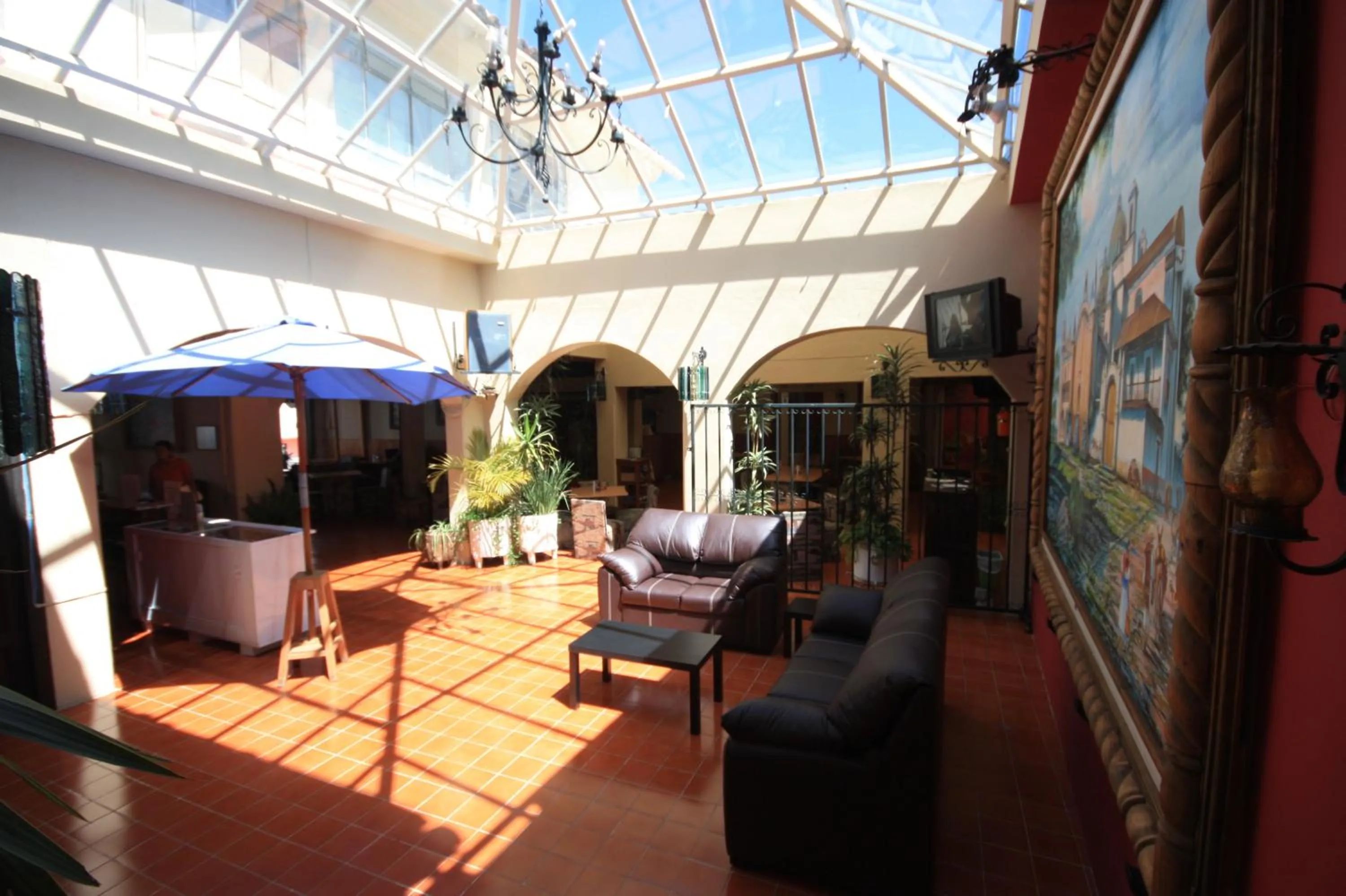 Living room in Casa Madero