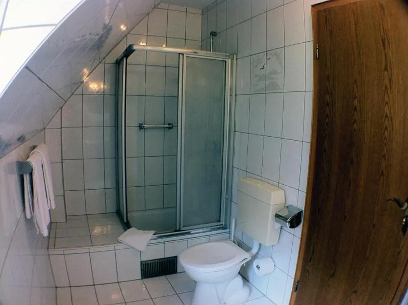 Bathroom in Landgasthof Scheubel