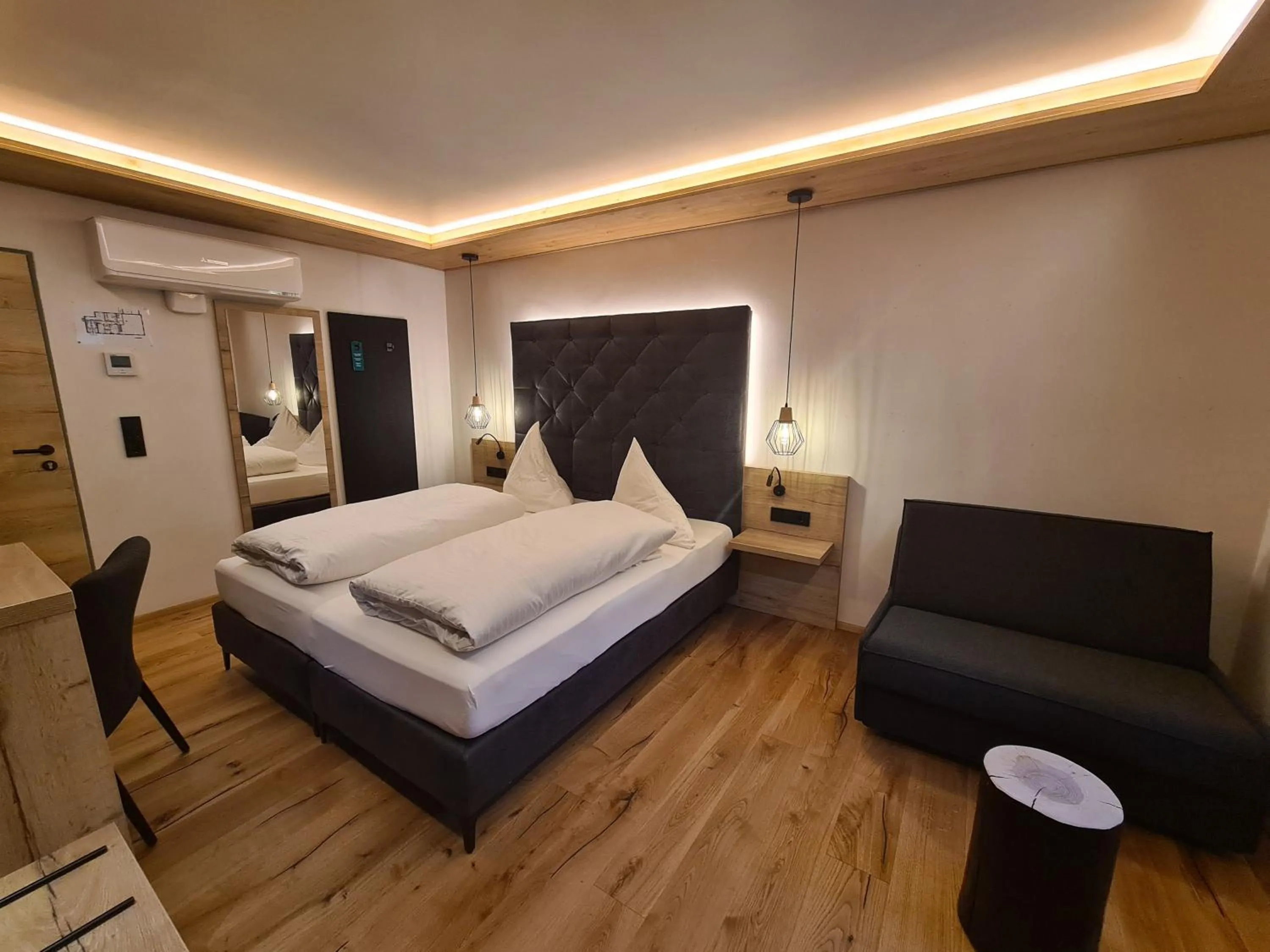 Bed in Landgasthof Scheubel