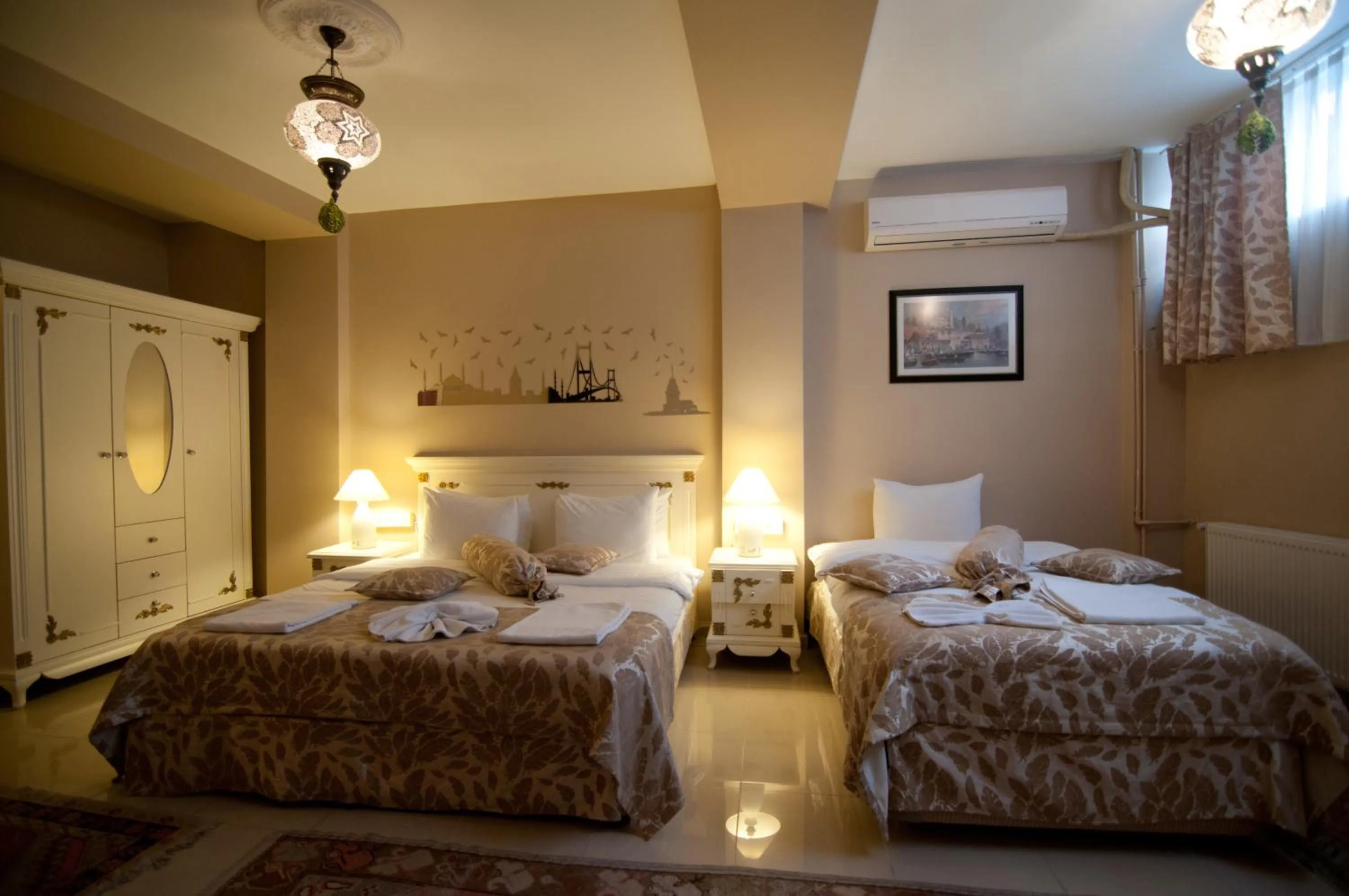 Bedroom in Safran Suites