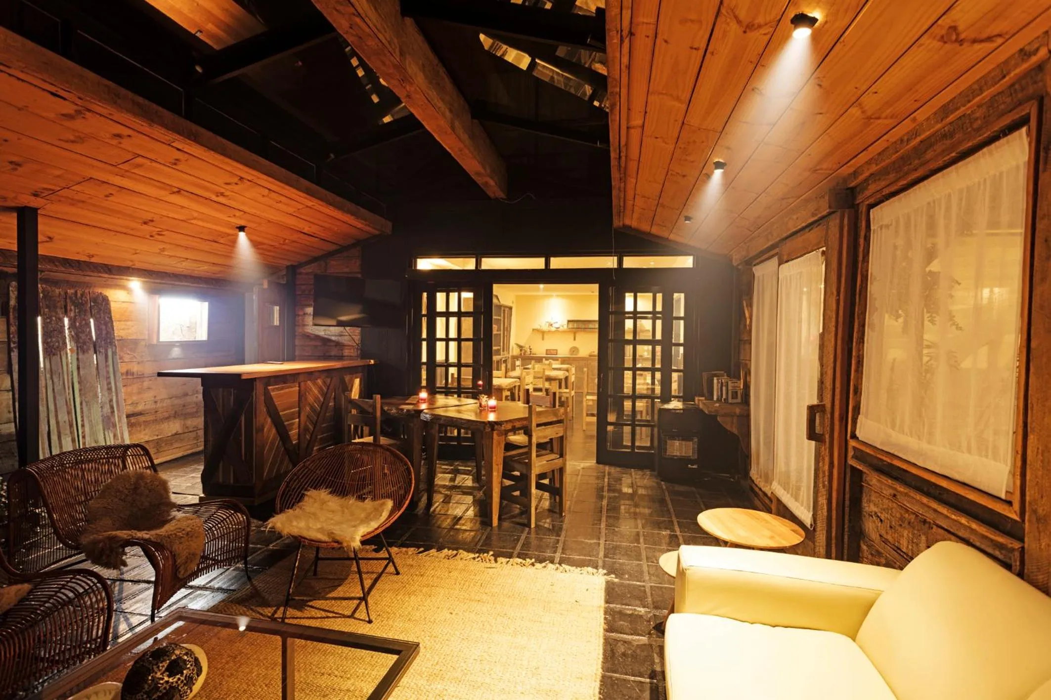 Living room in Newen B&B