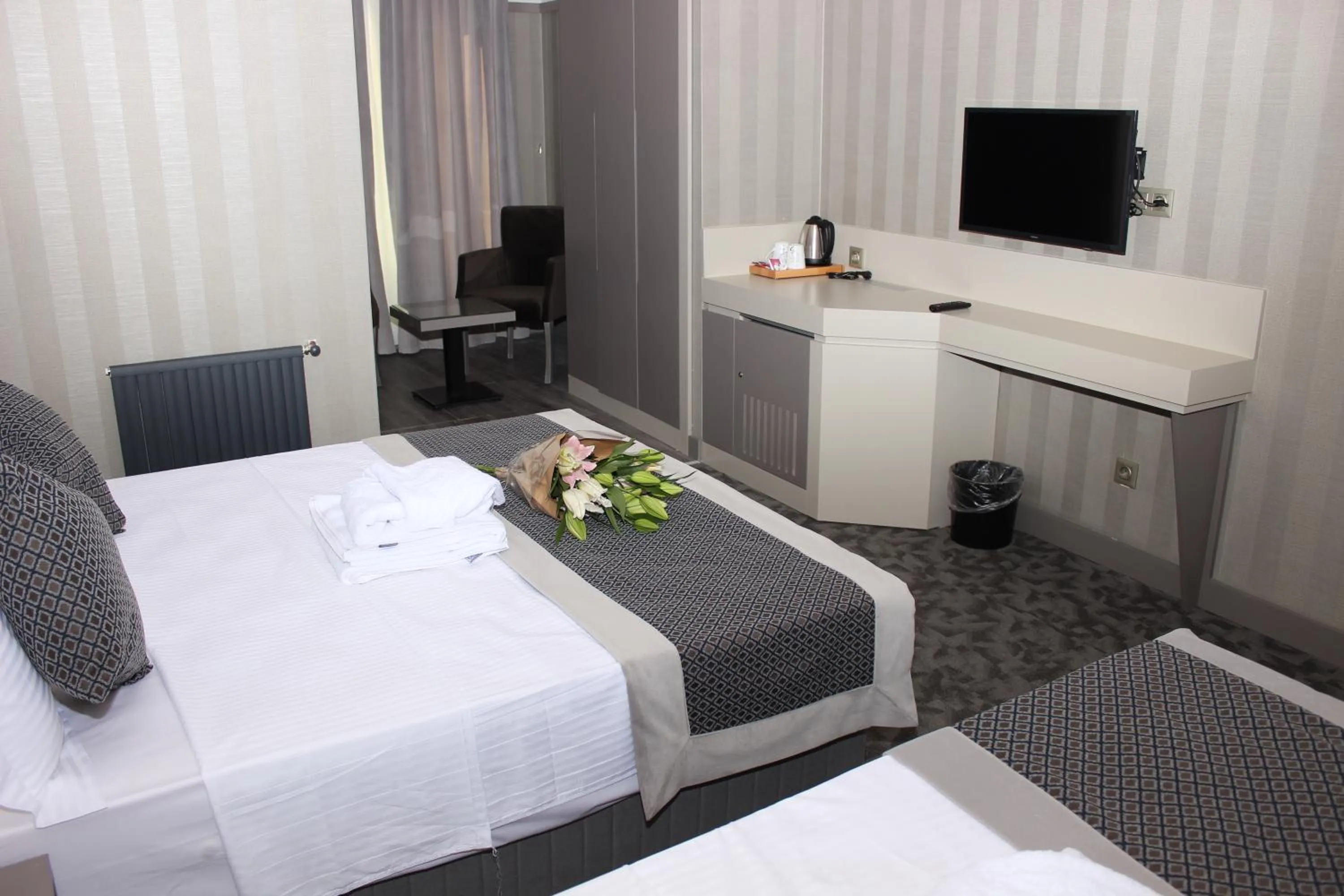 Bed in Anka Premium Hotel