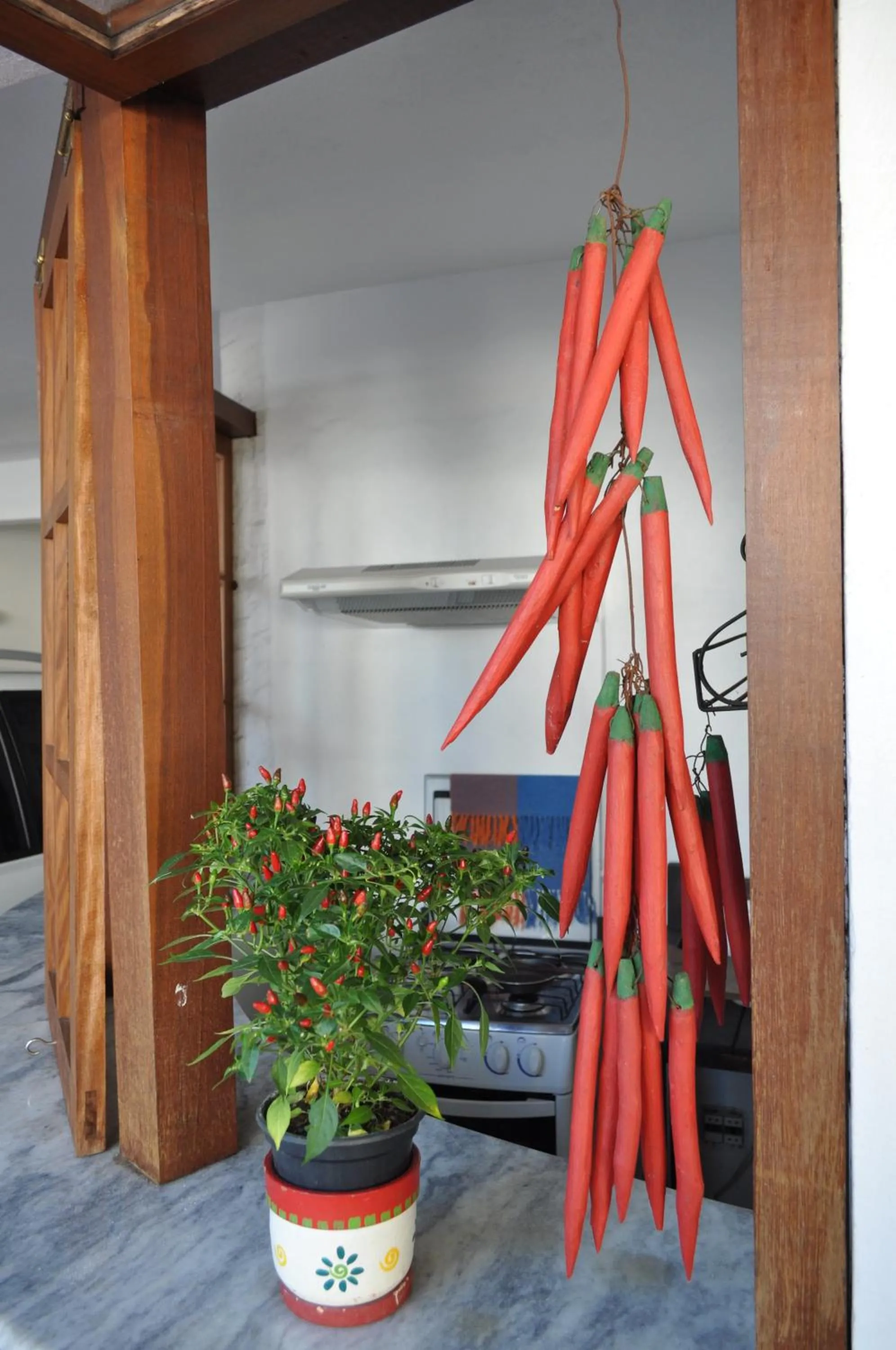 Decorative detail in Pousada Casa das Rosas