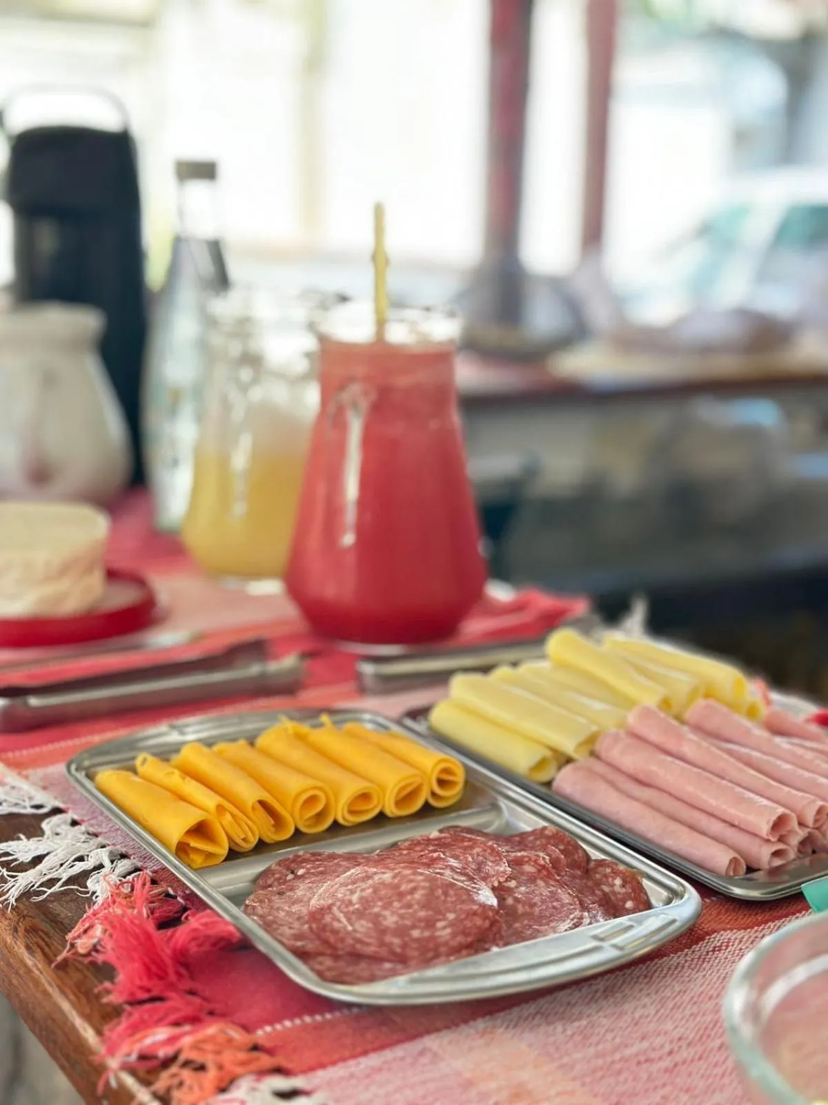 Breakfast in Pousada Casa das Rosas