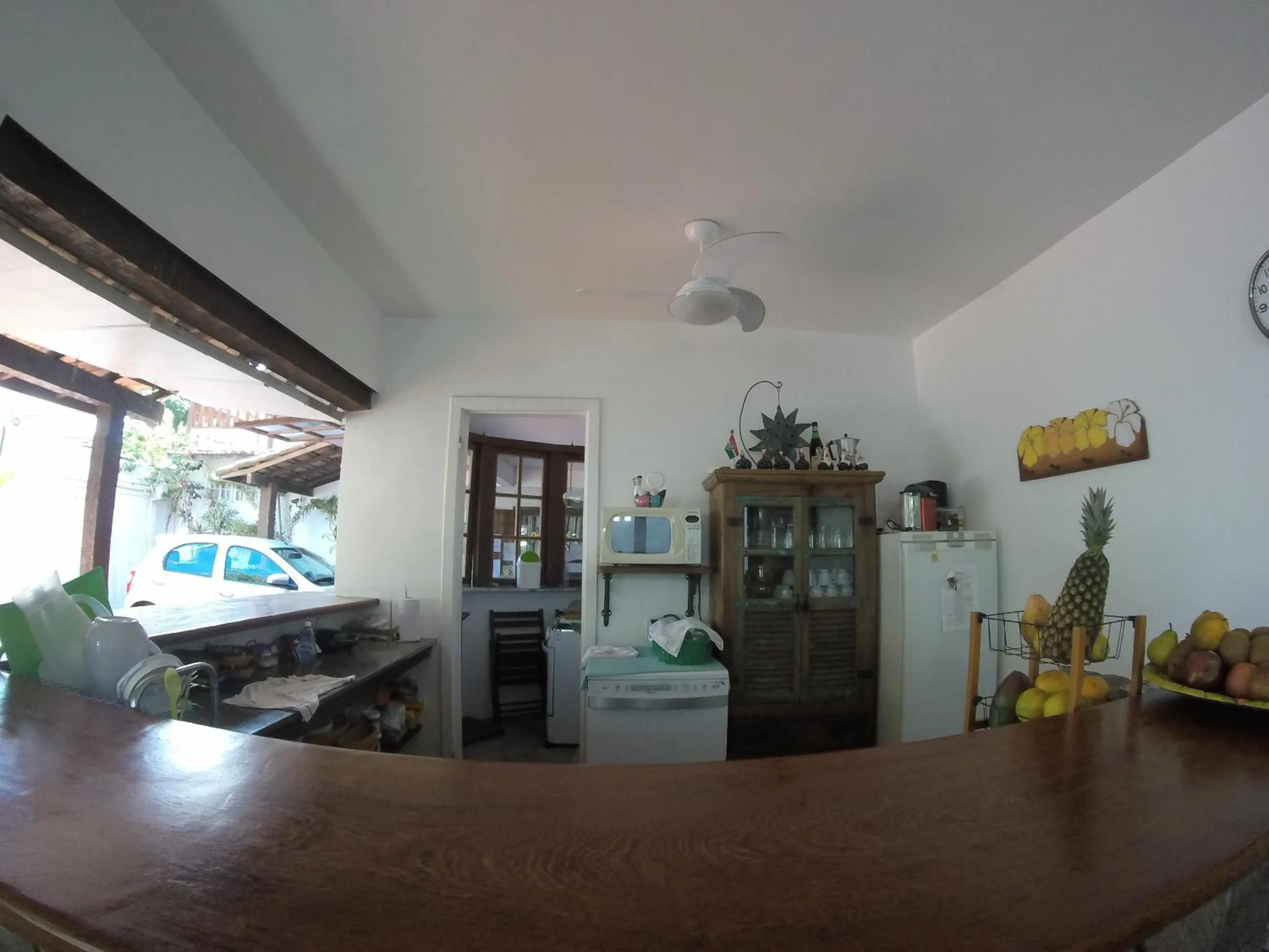 Continental breakfast in Pousada Casa das Rosas