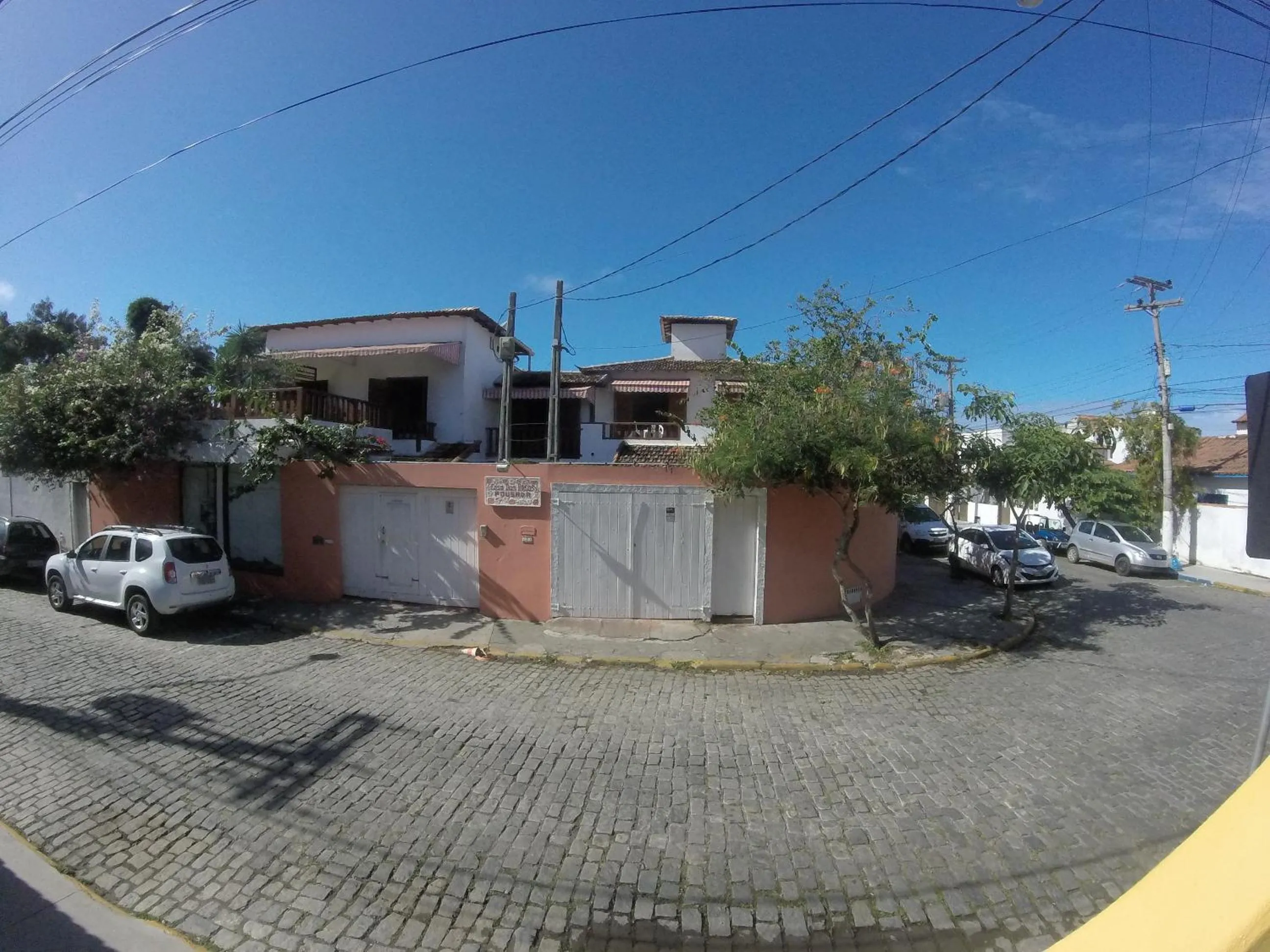 Street view in Pousada Casa das Rosas