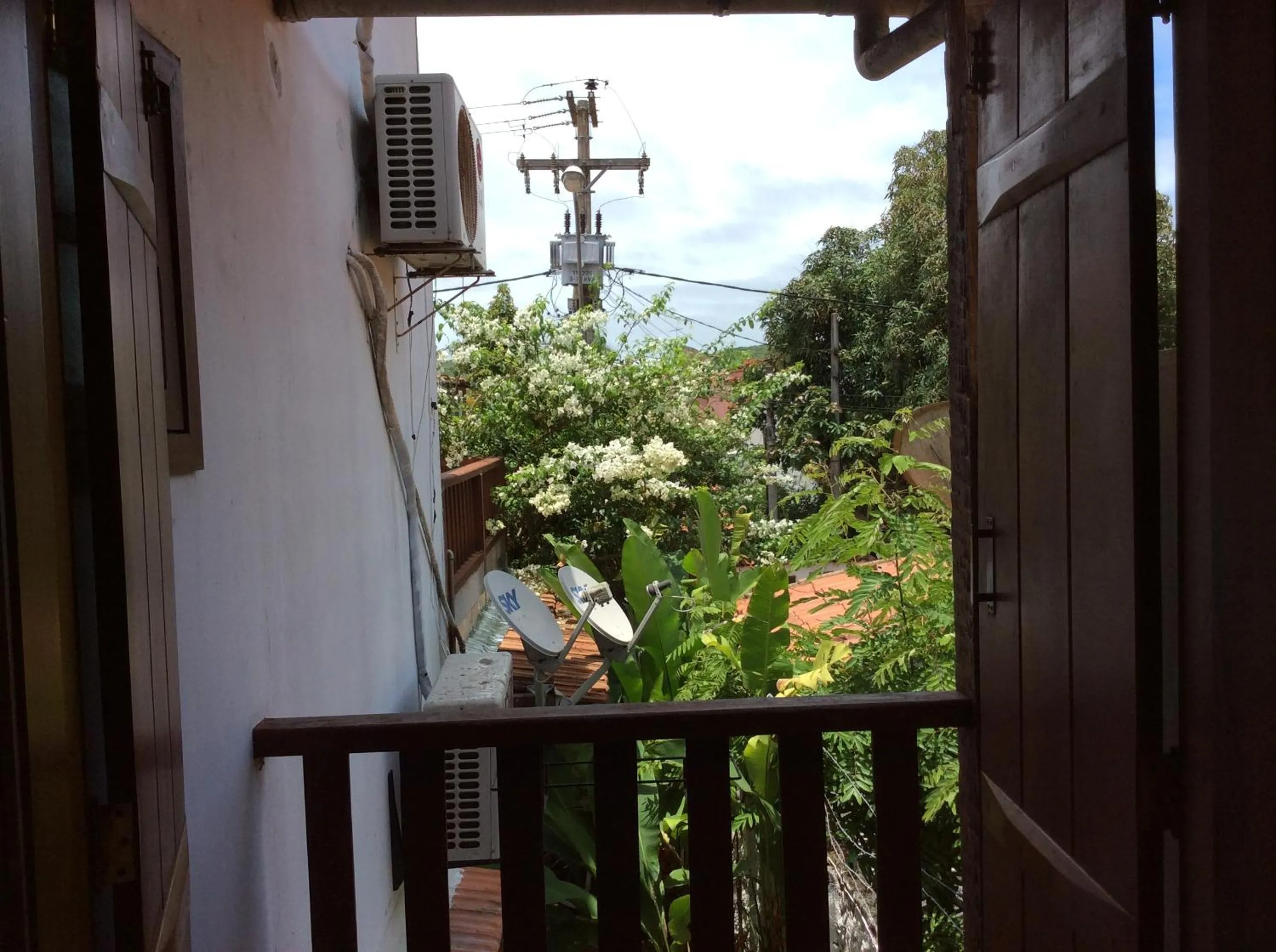 Balcony/Terrace in Pousada Casa das Rosas