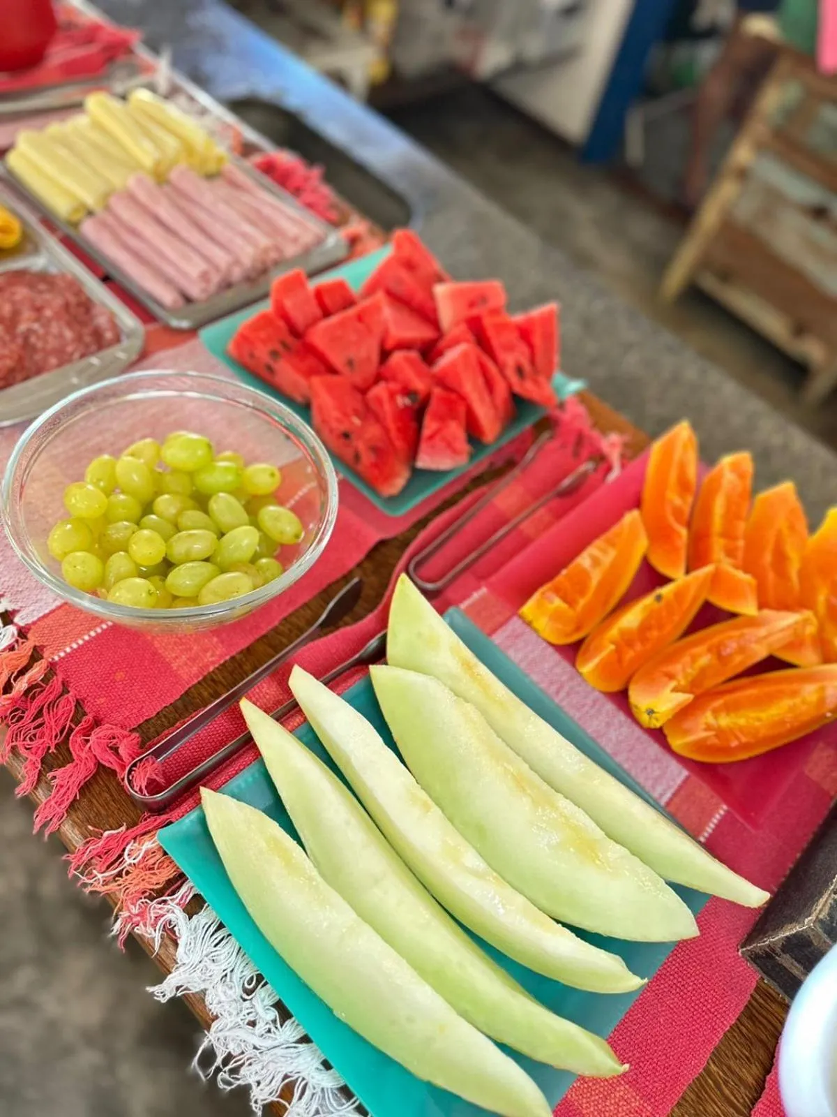 Breakfast in Pousada Casa das Rosas