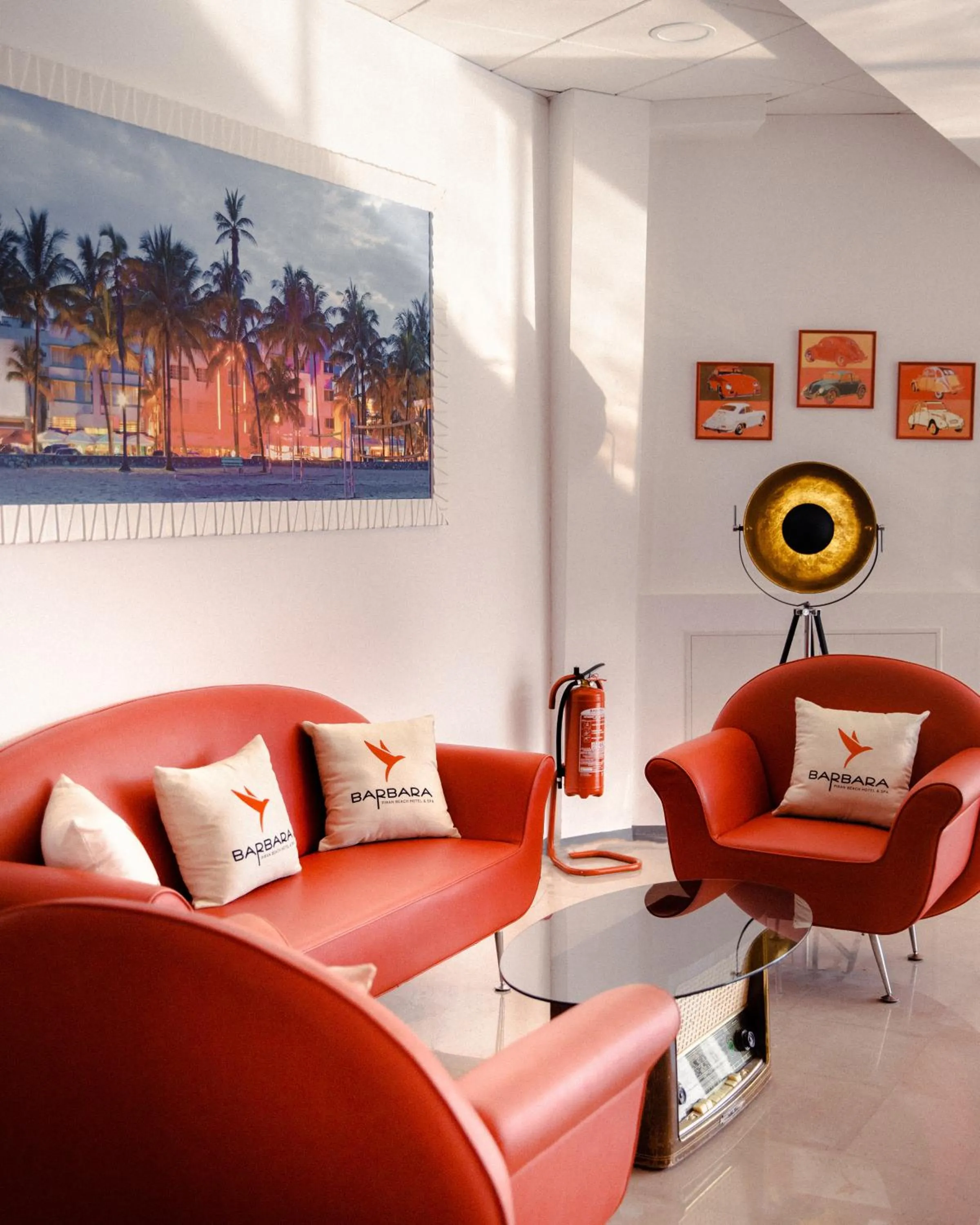 Lobby or reception in Barbara Piran Beach Hotel