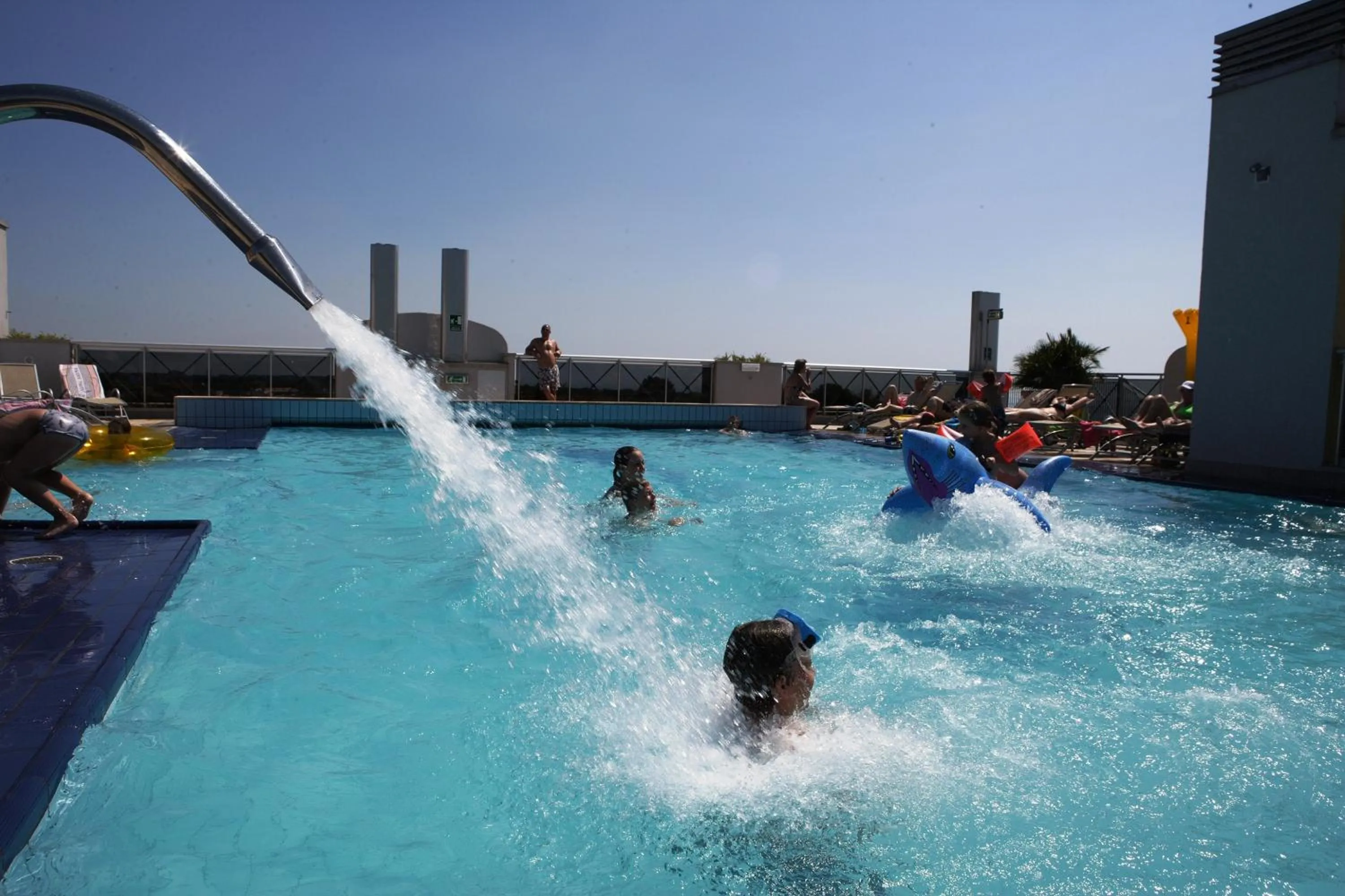Swimming pool in Eraclea Palace Appartements