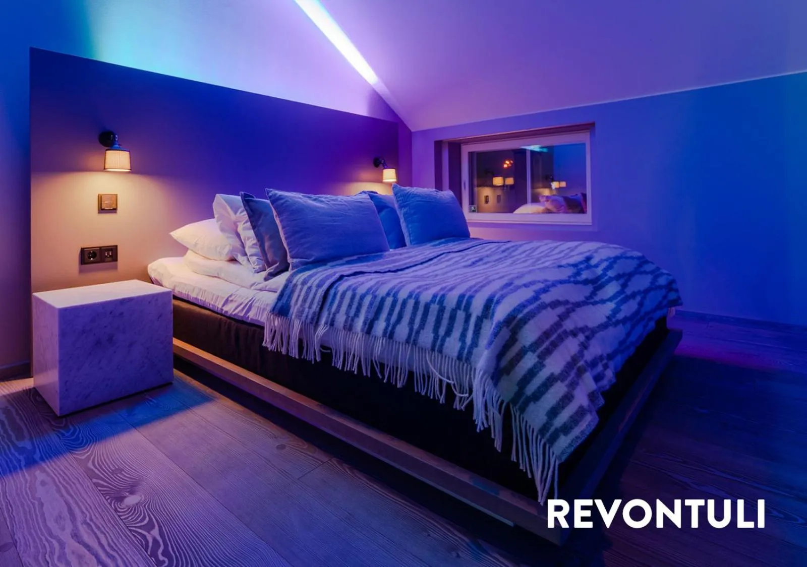 Bed in HAAWE Boutique Apart Hotel