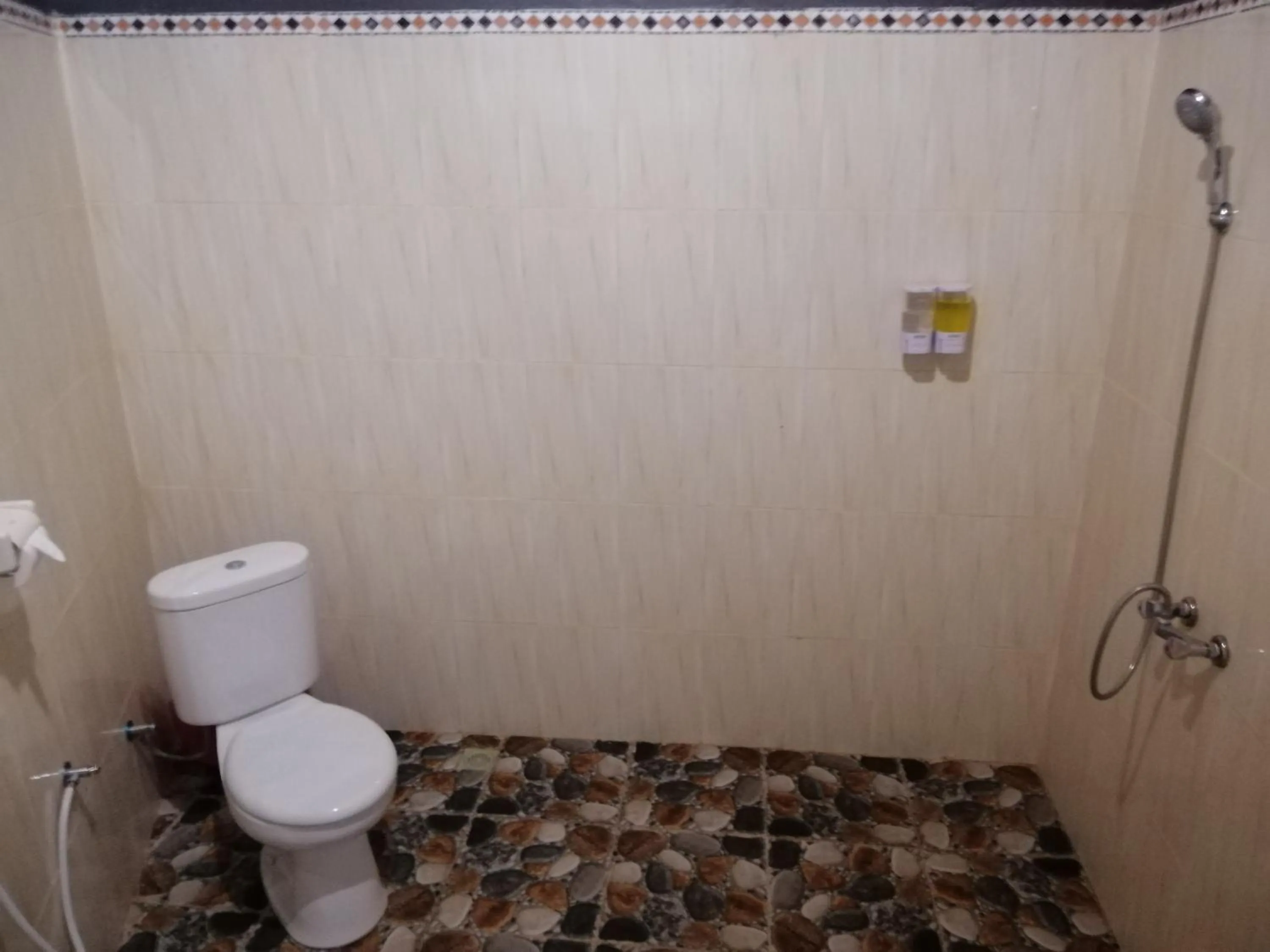 Shower in Ginanthi Cottage