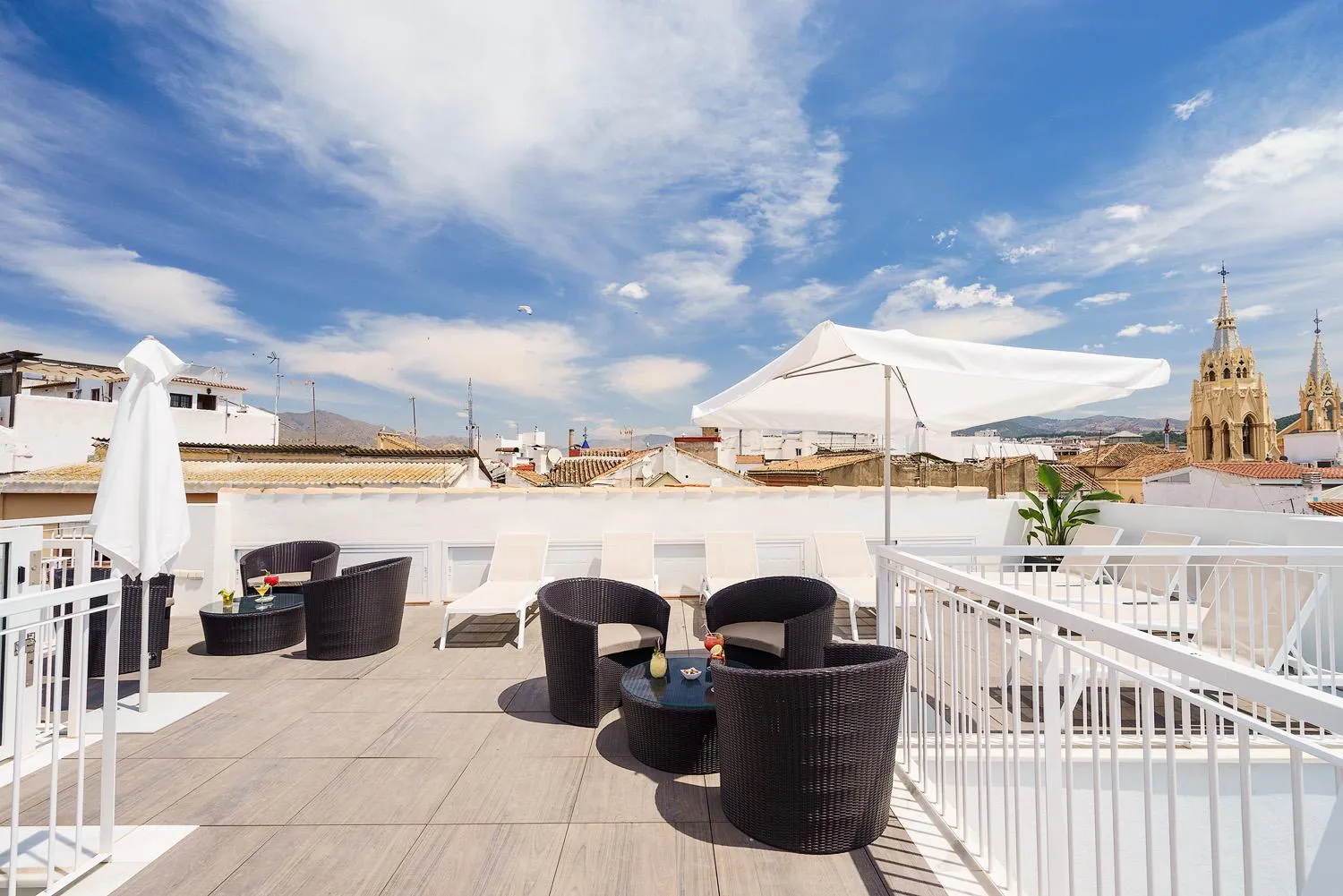 Balcony/Terrace in Exe Málaga Museos