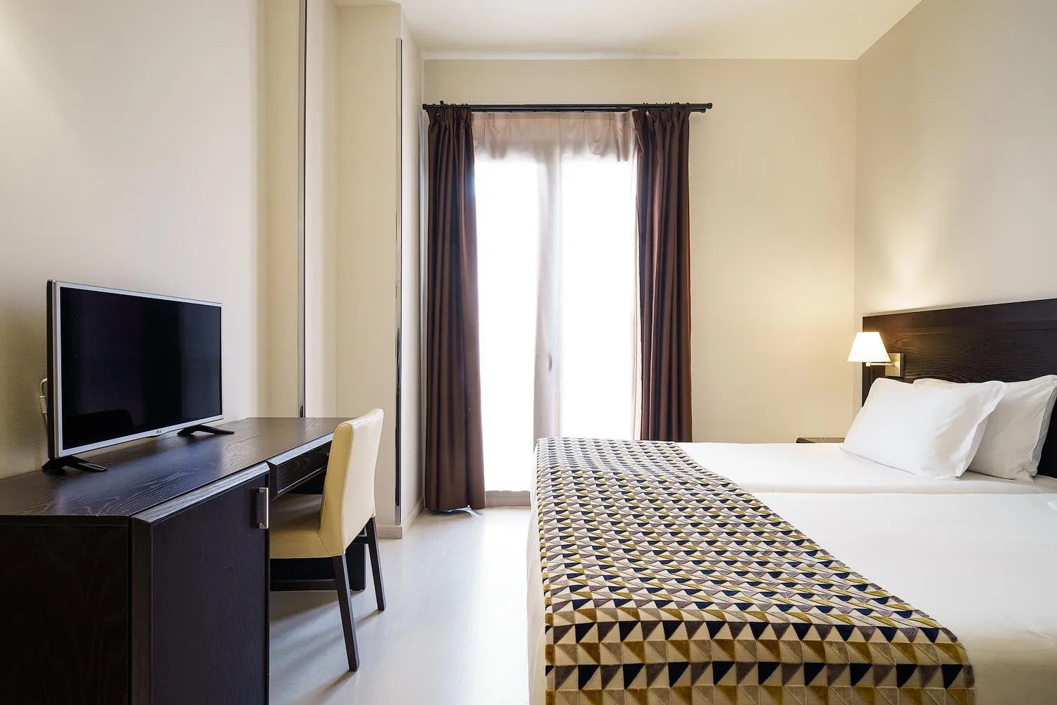 Bedroom, Bed in Exe Málaga Museos