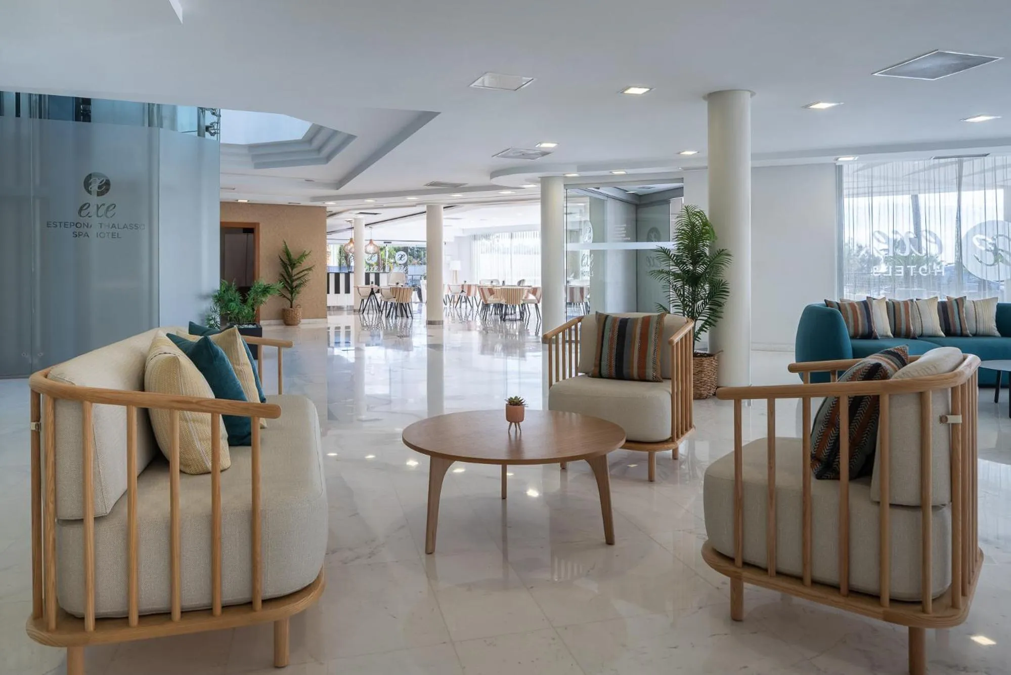Lobby or reception in Exe Estepona Thalasso & Spa- Adults Only
