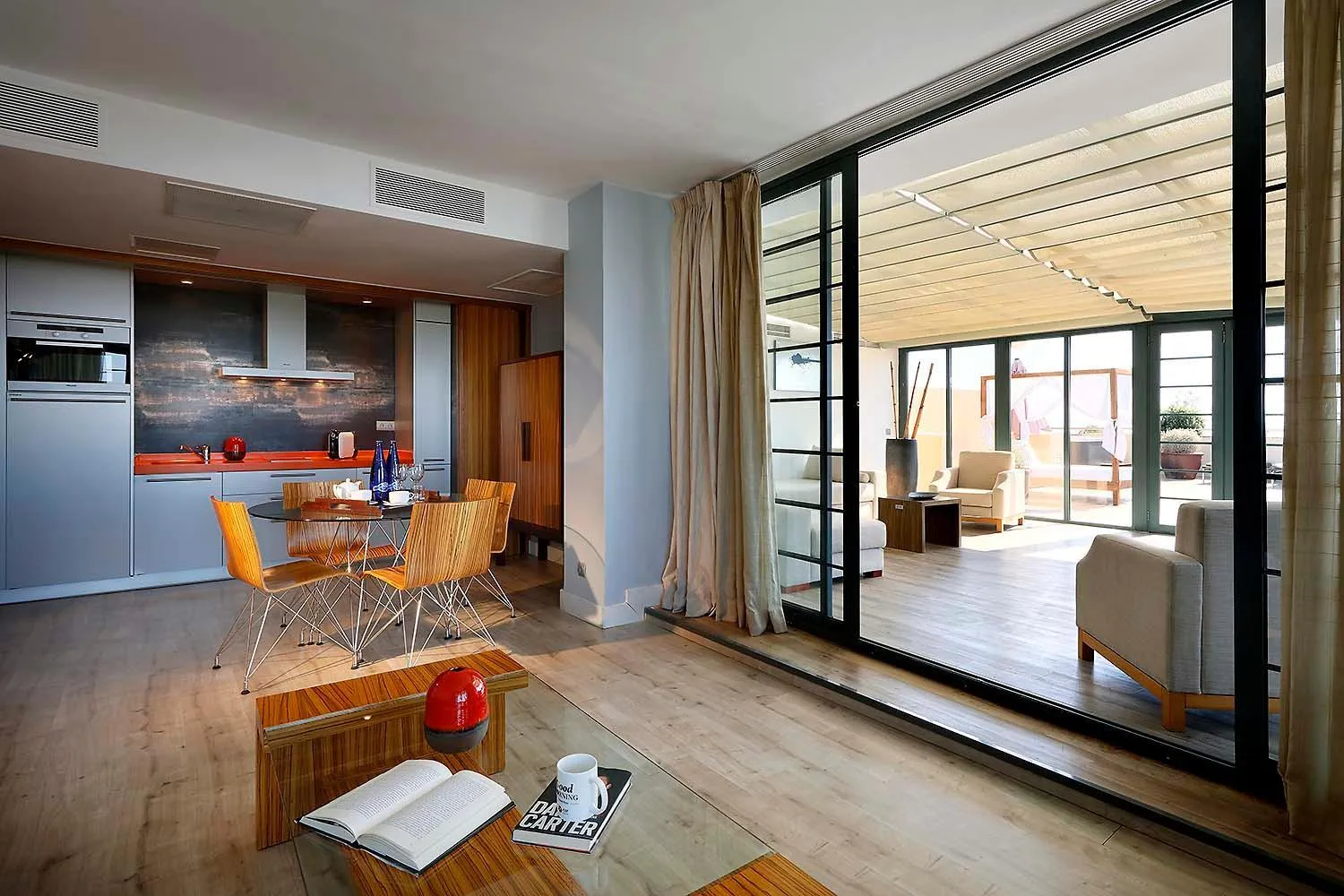 Living room, Bed in Exe Estepona Thalasso & Spa- Adults Only