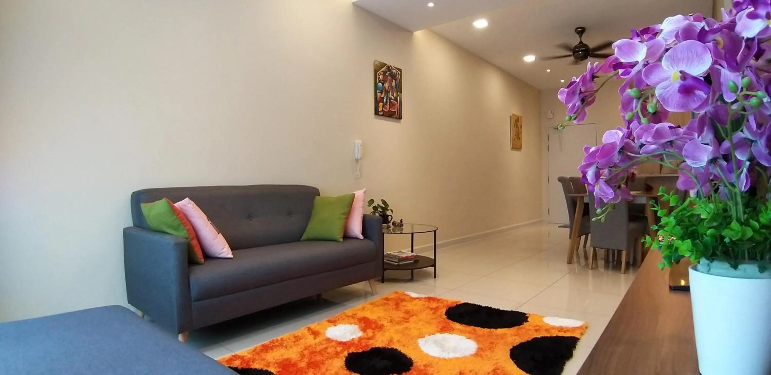 Living room in Southville Stay @ Savanna Executive Suite