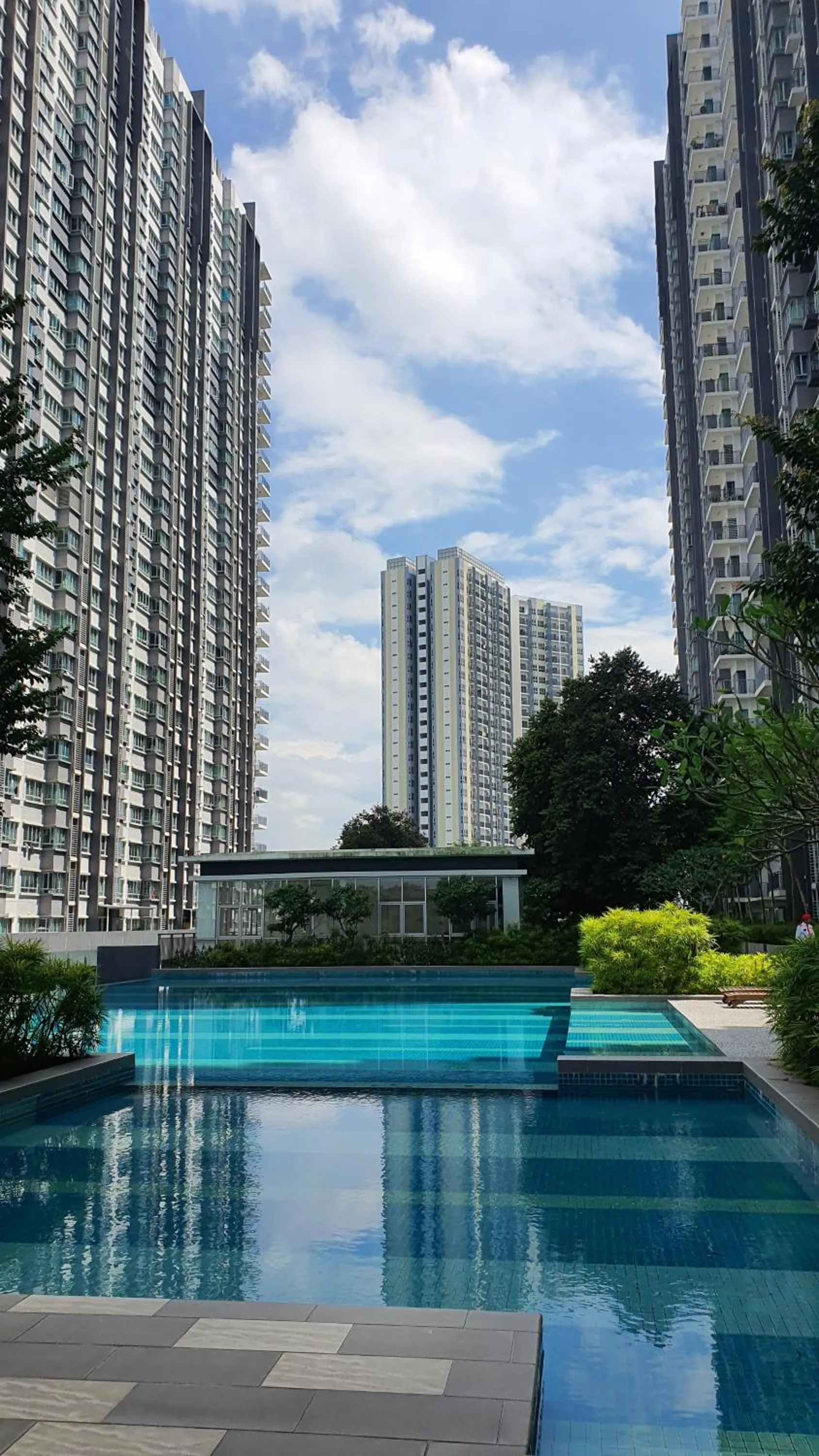 Pool view in Southville Stay @ Savanna Executive Suite