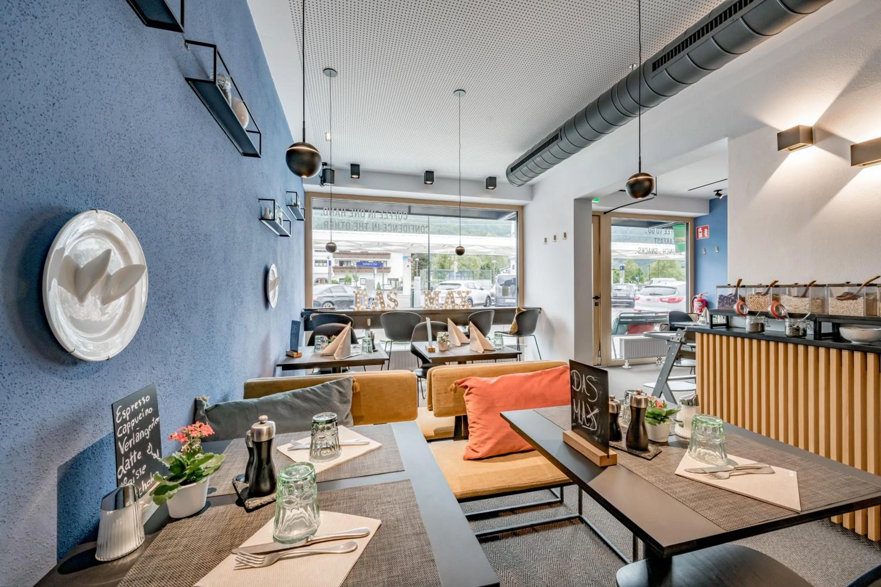 Restaurant/places to eat in Lifestylehotel dasMAX