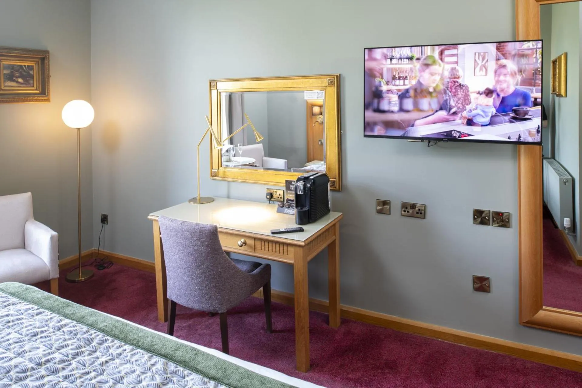 Bedroom, Bed in Roganstown Hotel & Country Club