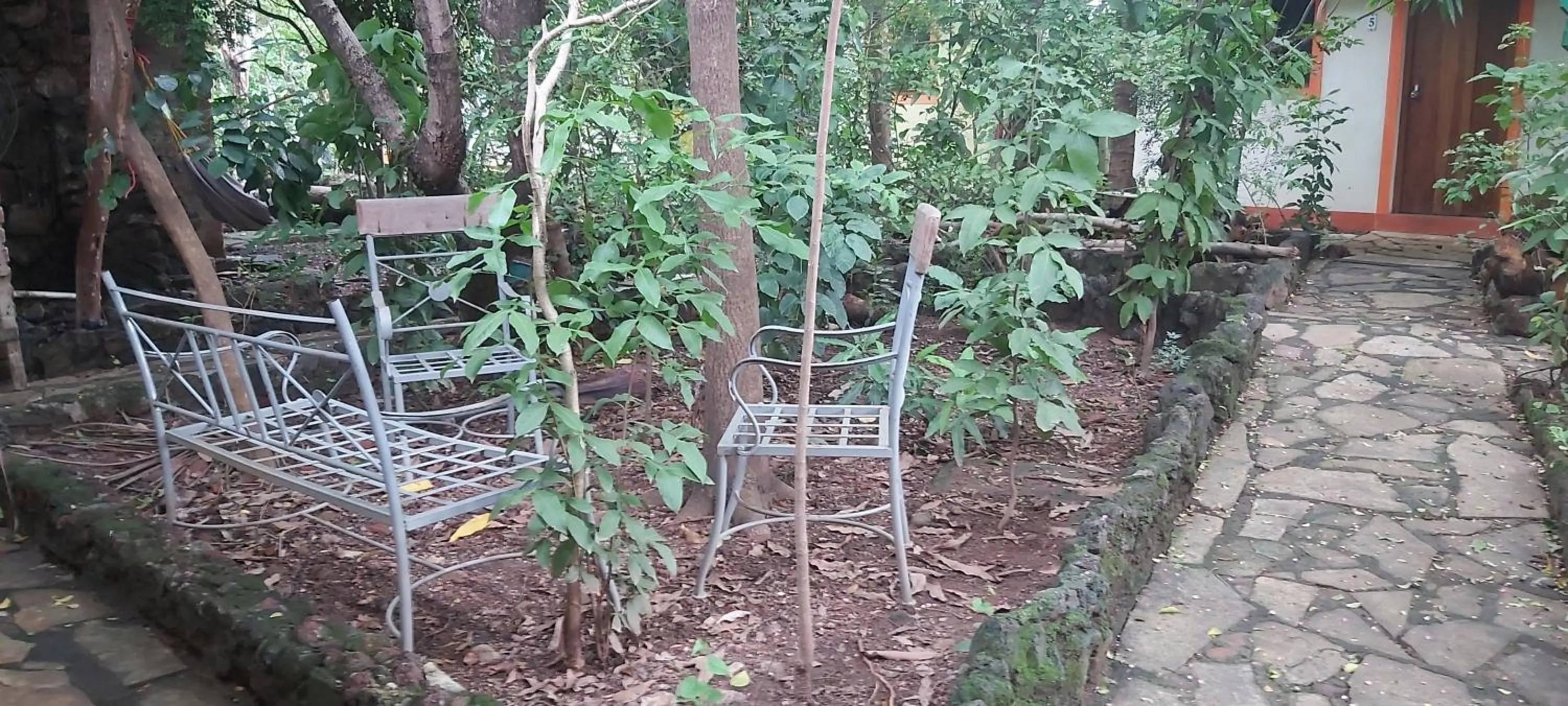 Seating area in Hotel Casa Barcelona