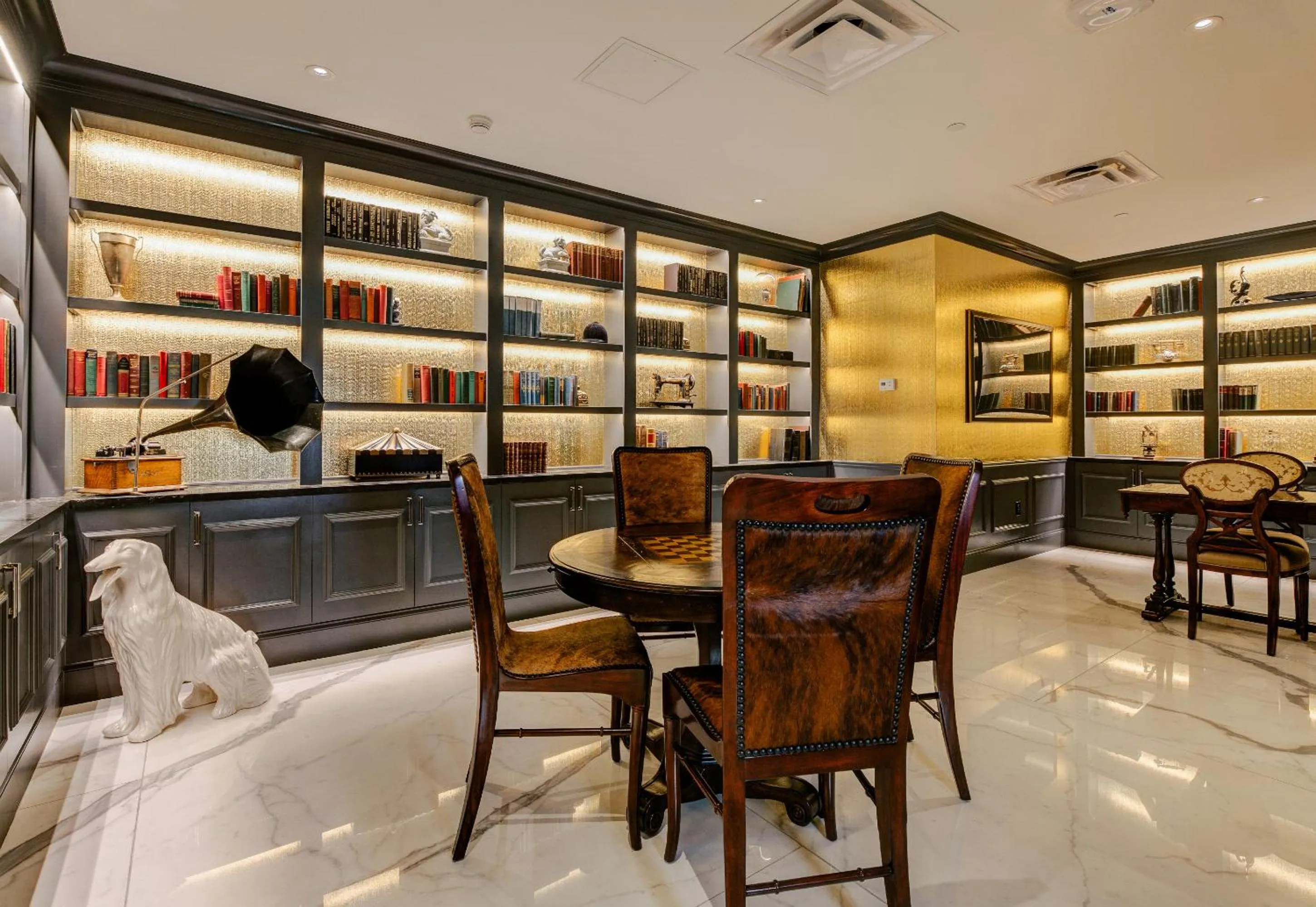 Library in The Read House Hotel