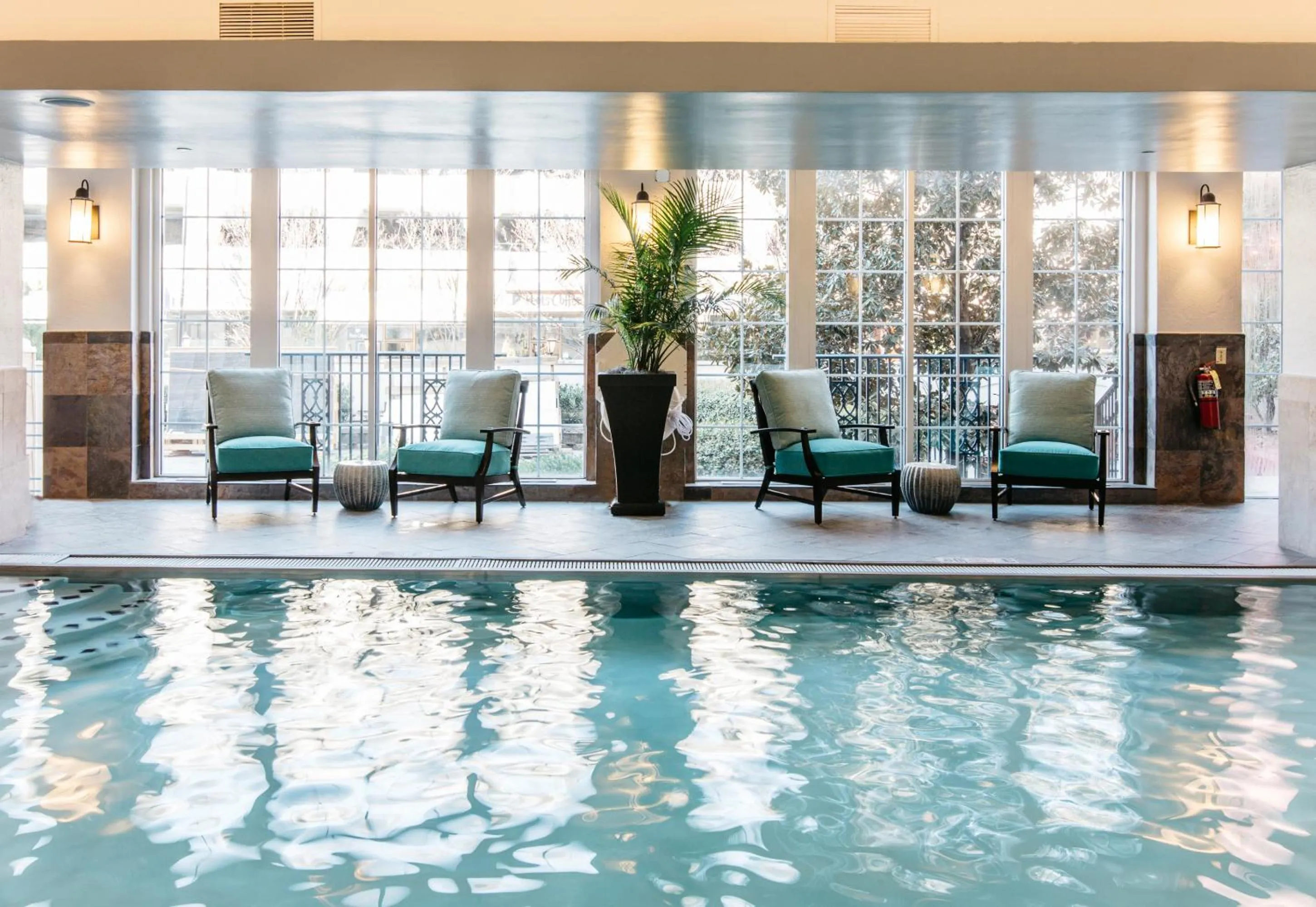 Swimming pool in The Read House Hotel