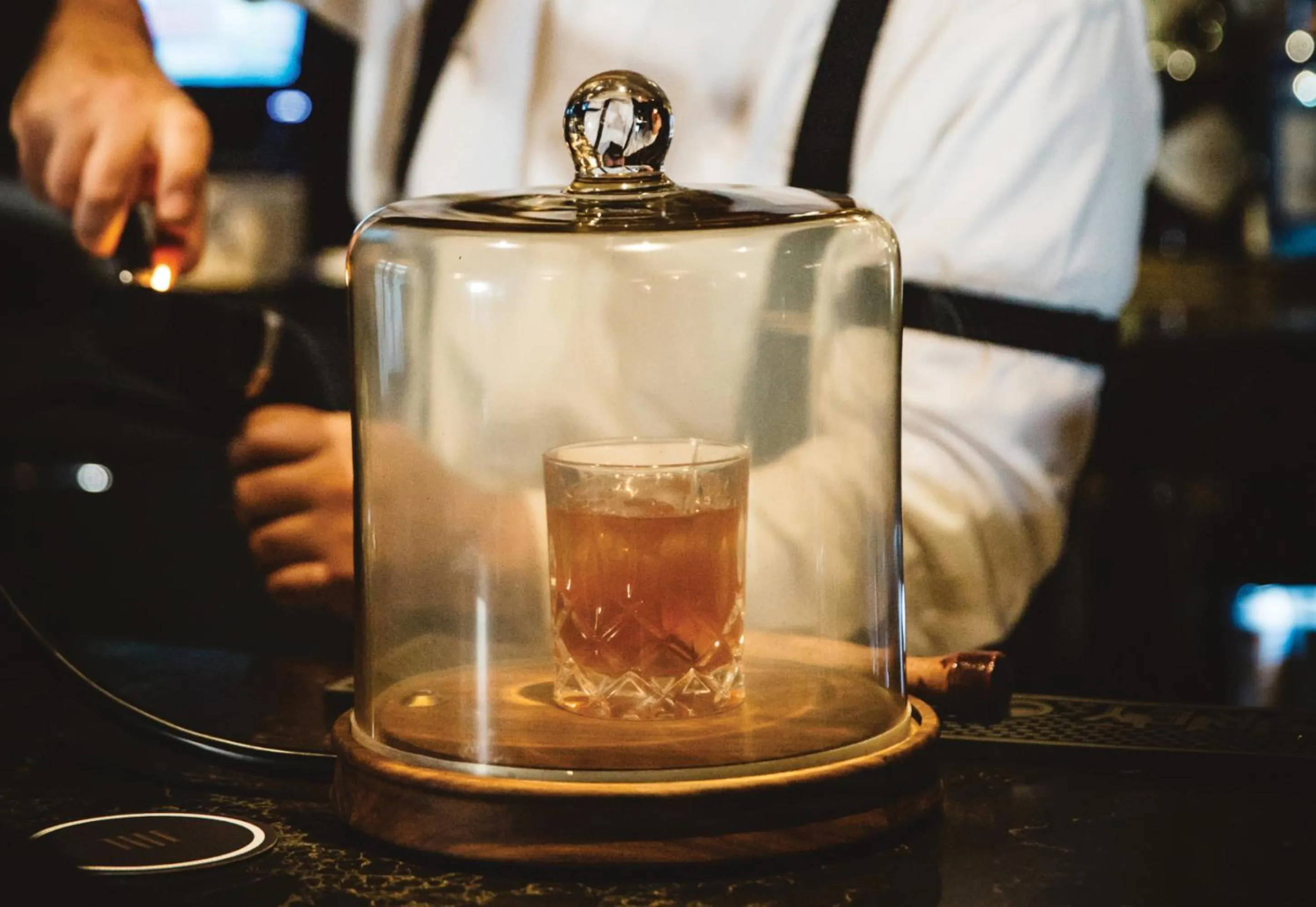 Drinks in The Read House Hotel