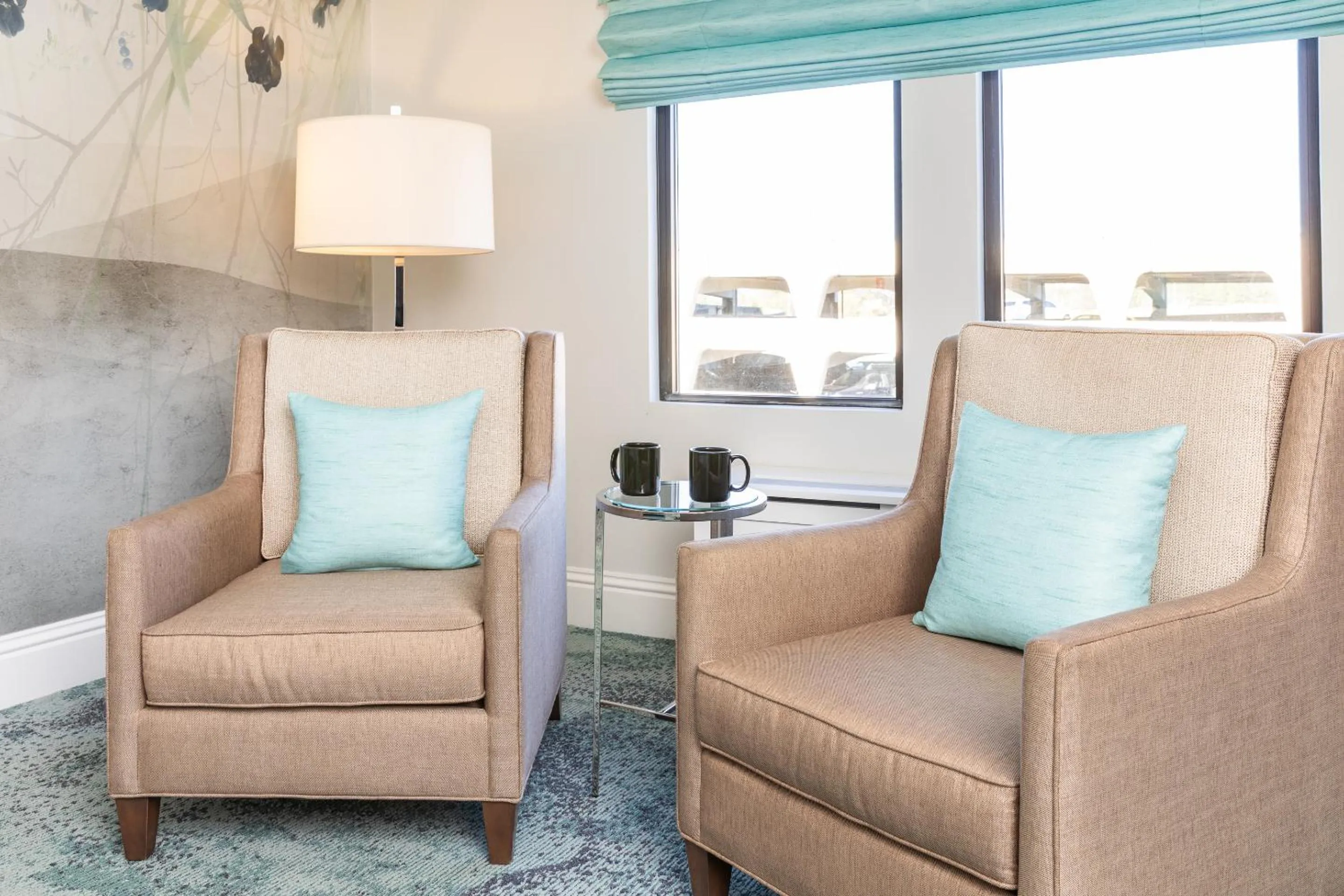 Seating area in The Read House Hotel