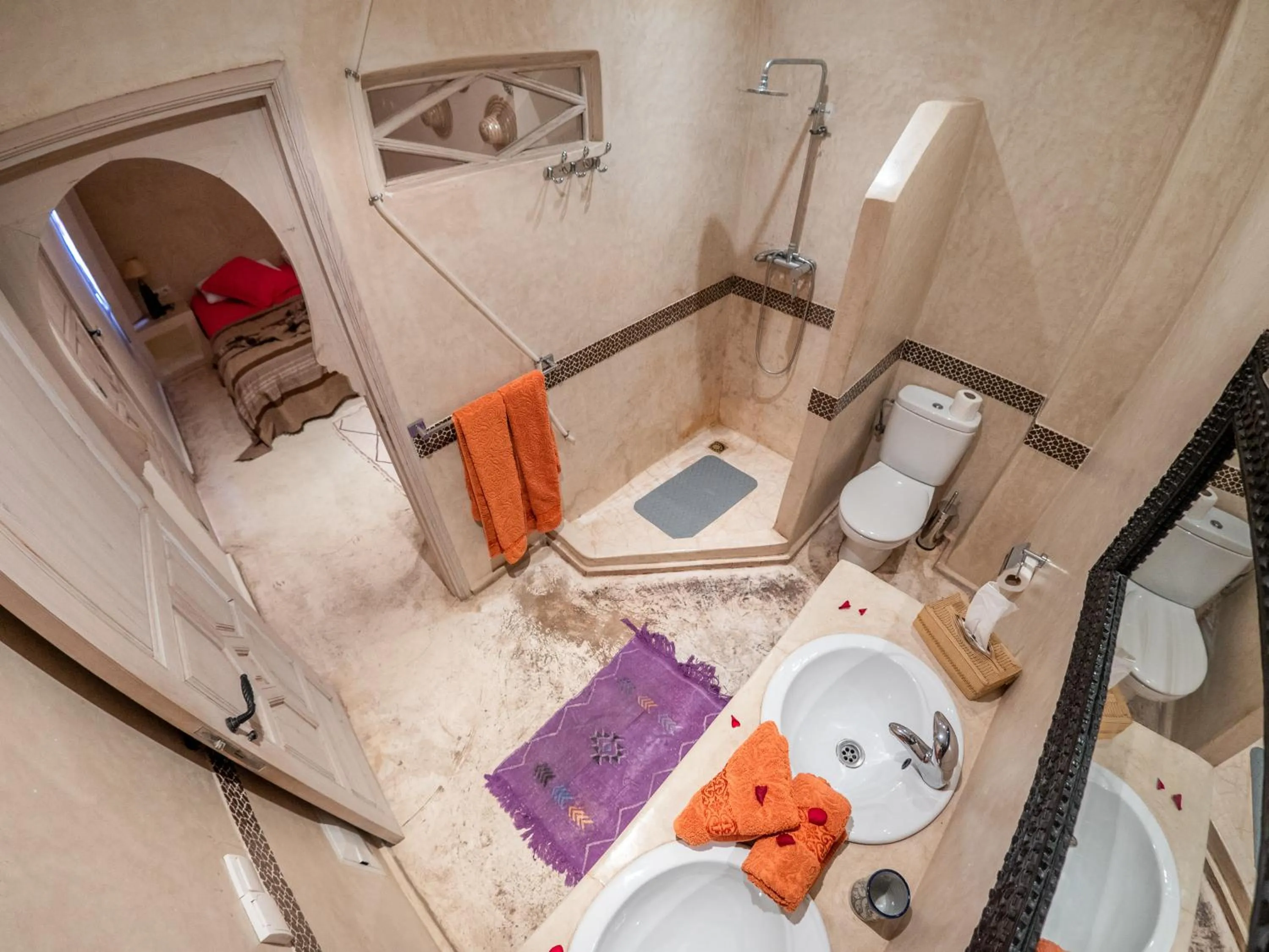 Bathroom in Riad Tahani