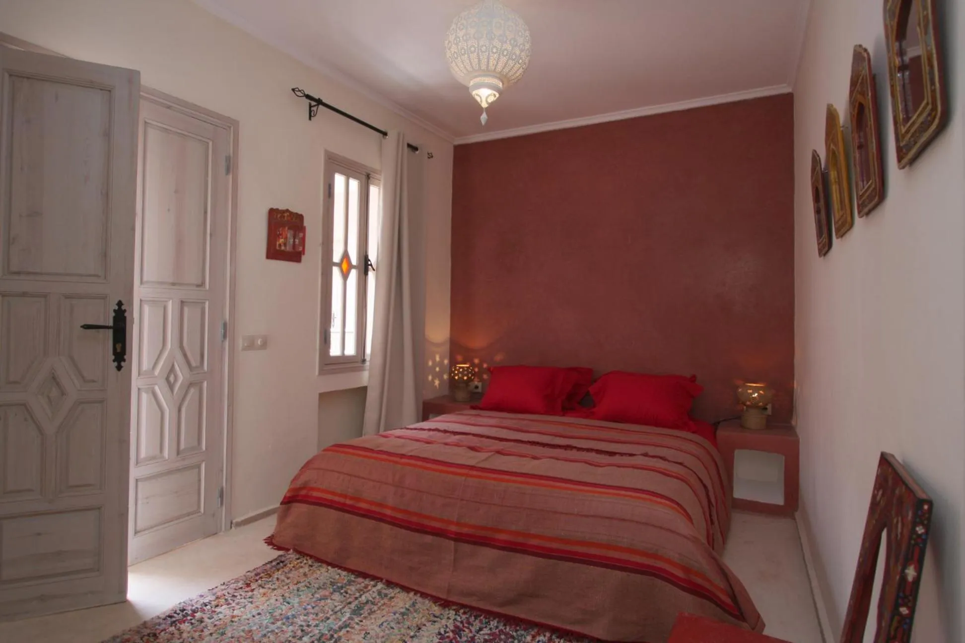 Bed in Riad Tahani