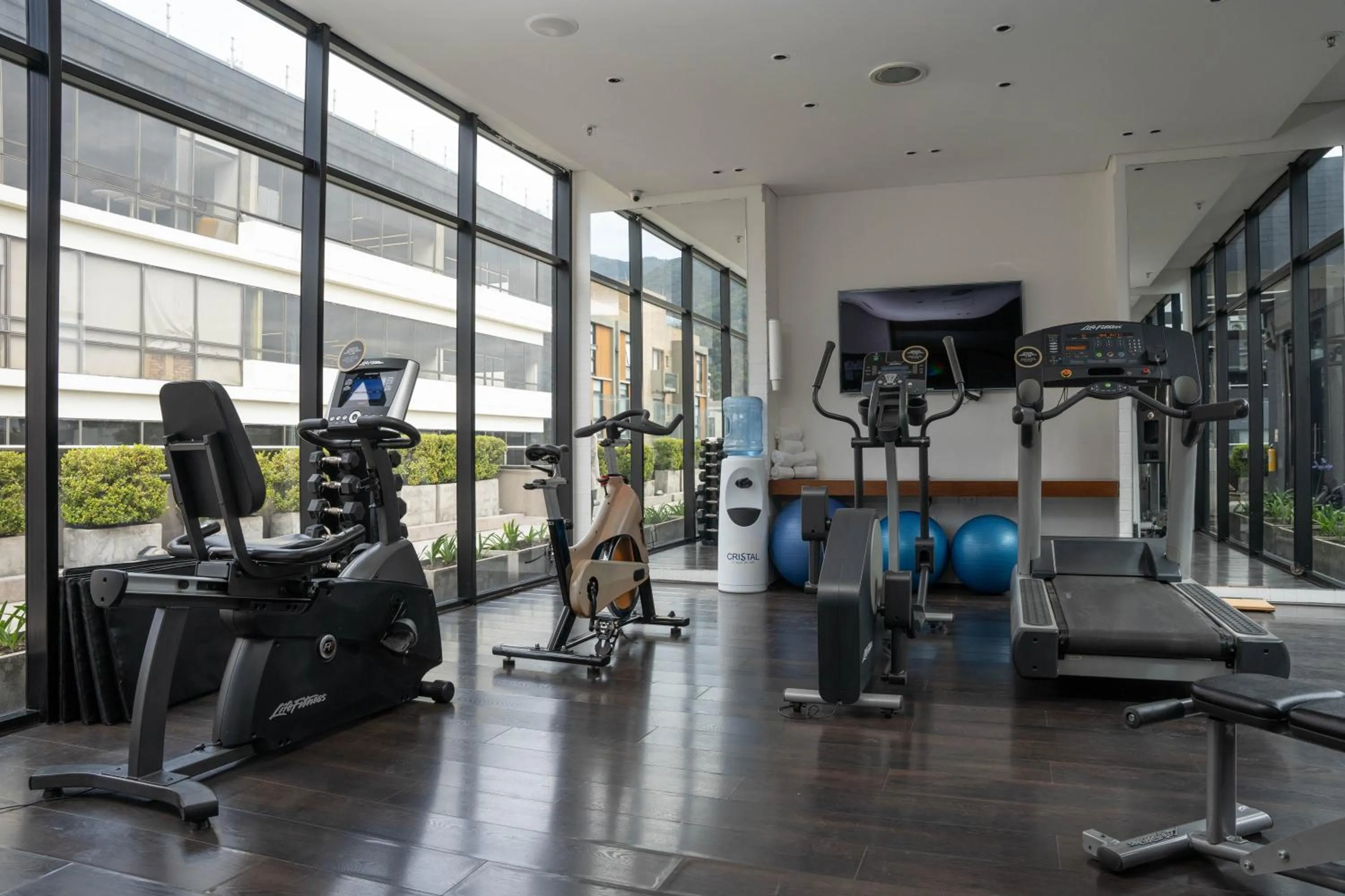 Fitness centre/facilities in Hotel Chico 97 By OxoHotel