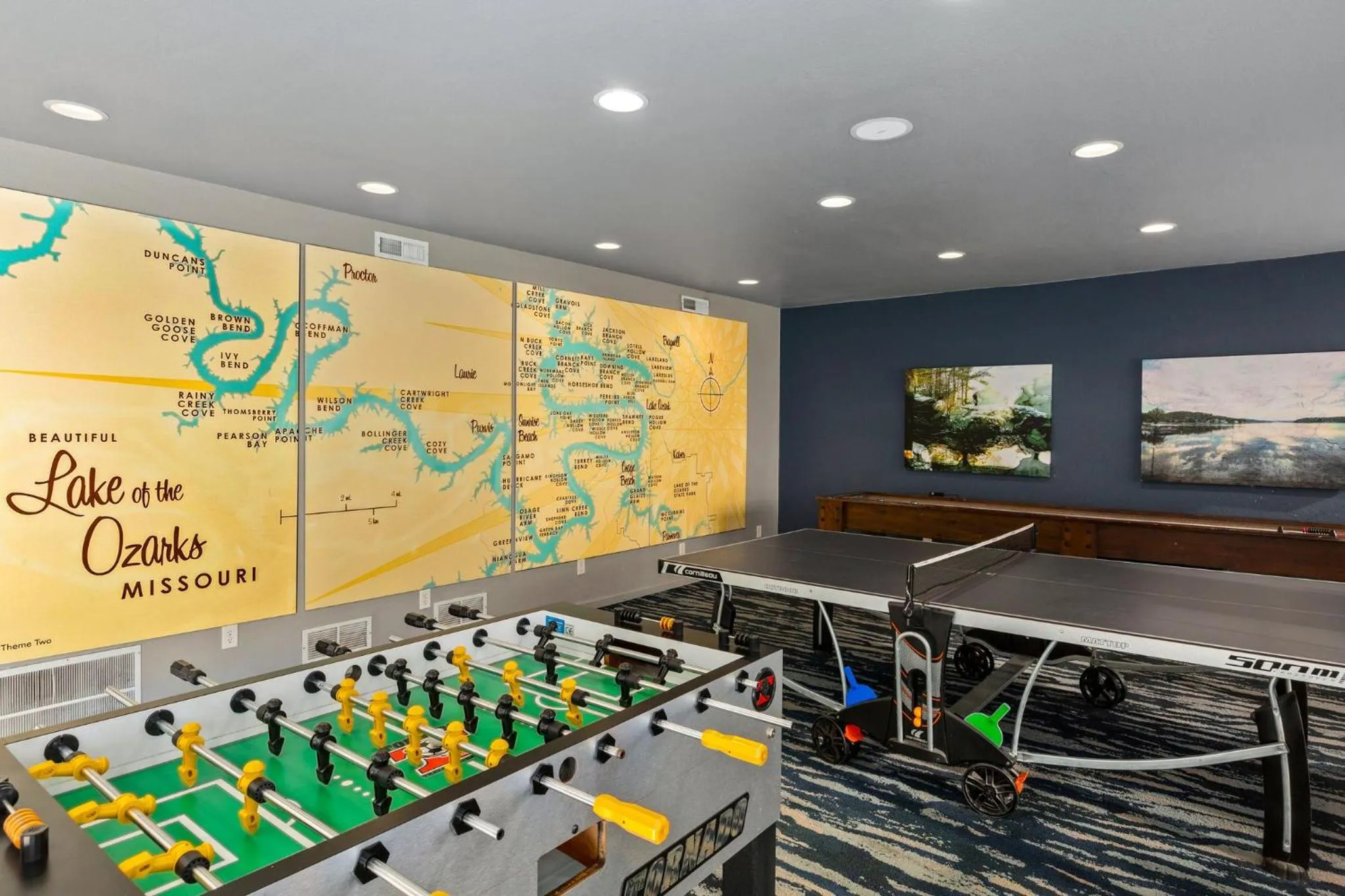 Game Room in WorldMark Lake of the Ozarks