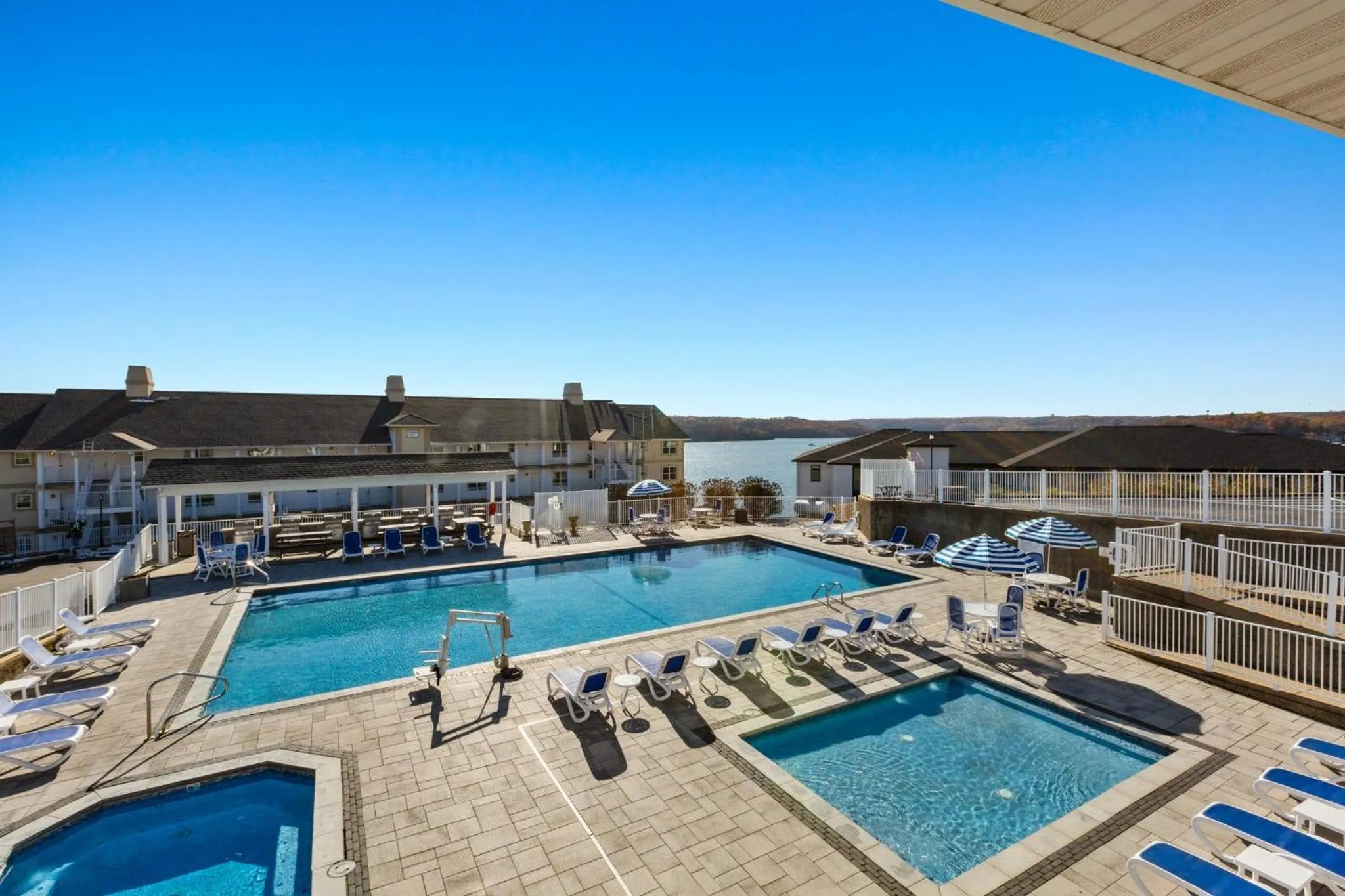 Swimming pool in WorldMark Lake of the Ozarks
