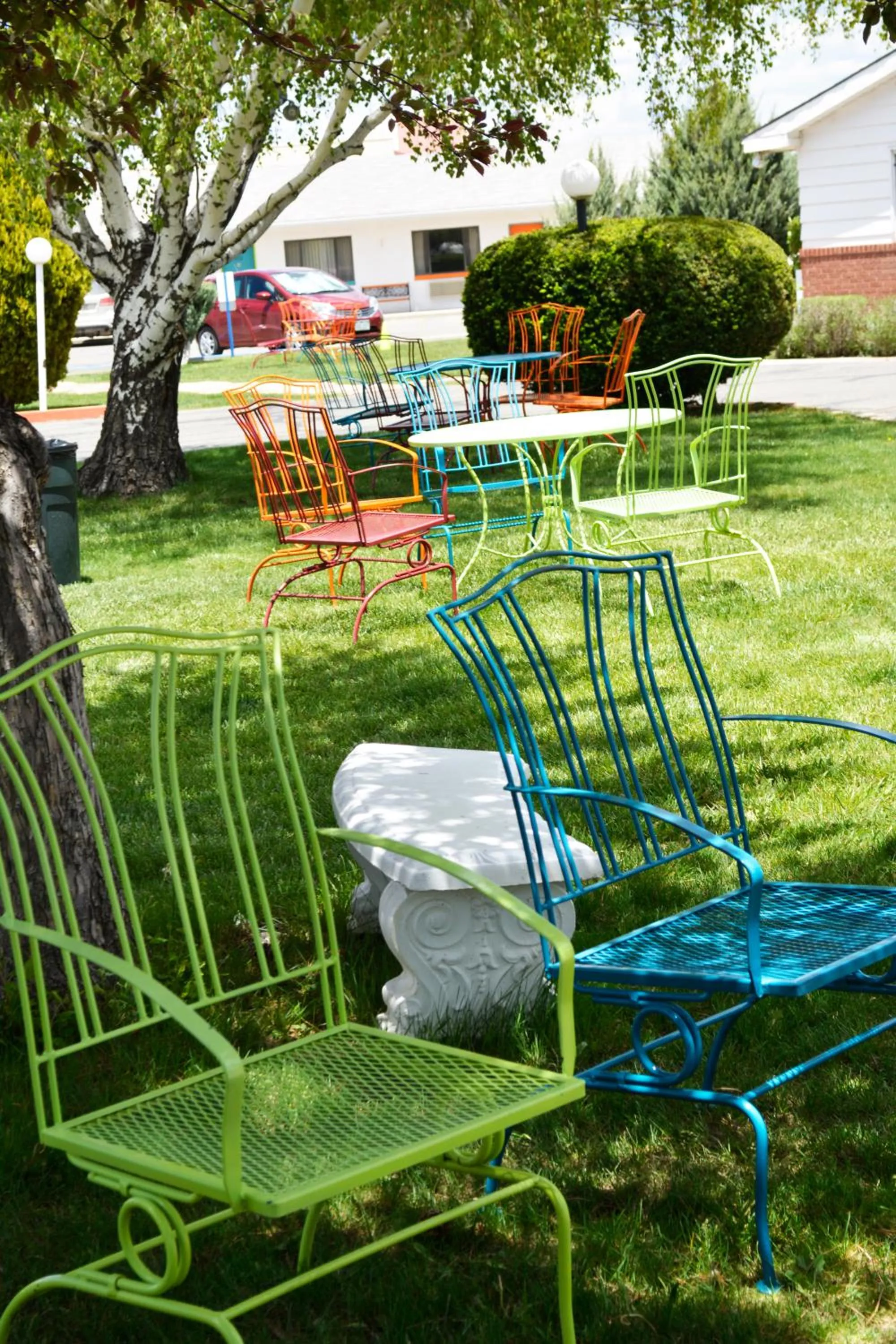 Garden in Retro Inn at Mesa Verde