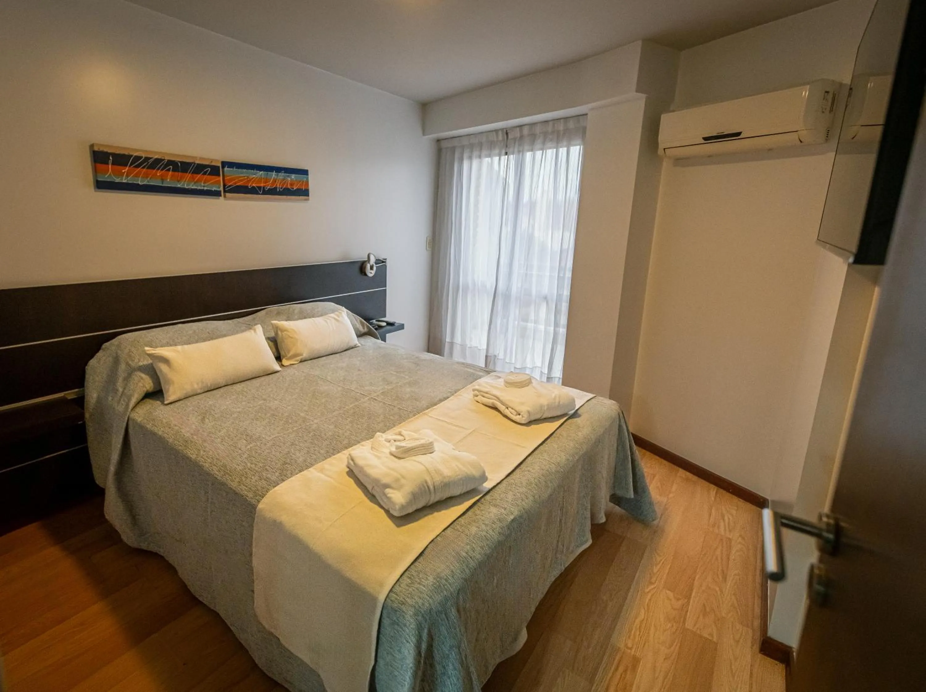 Bed in Kube Apartments Express