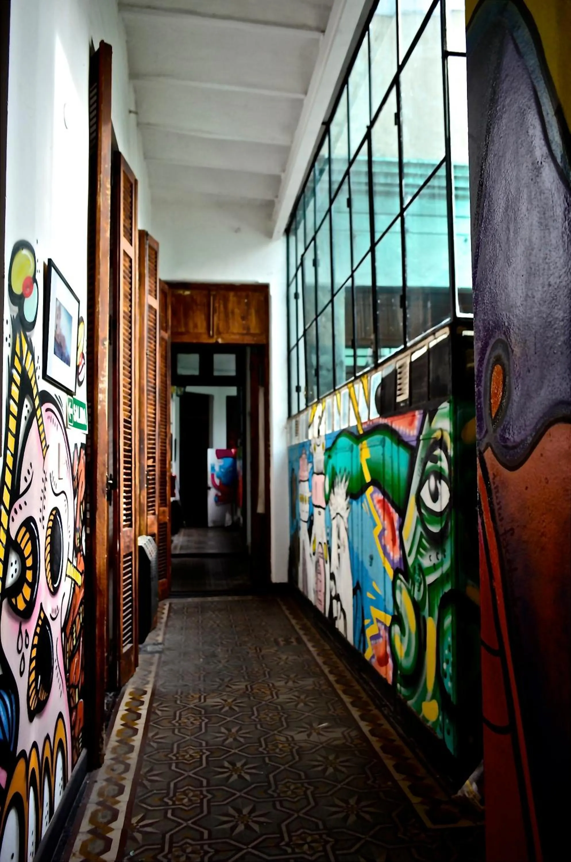 Decorative detail in Art Factory San Telmo