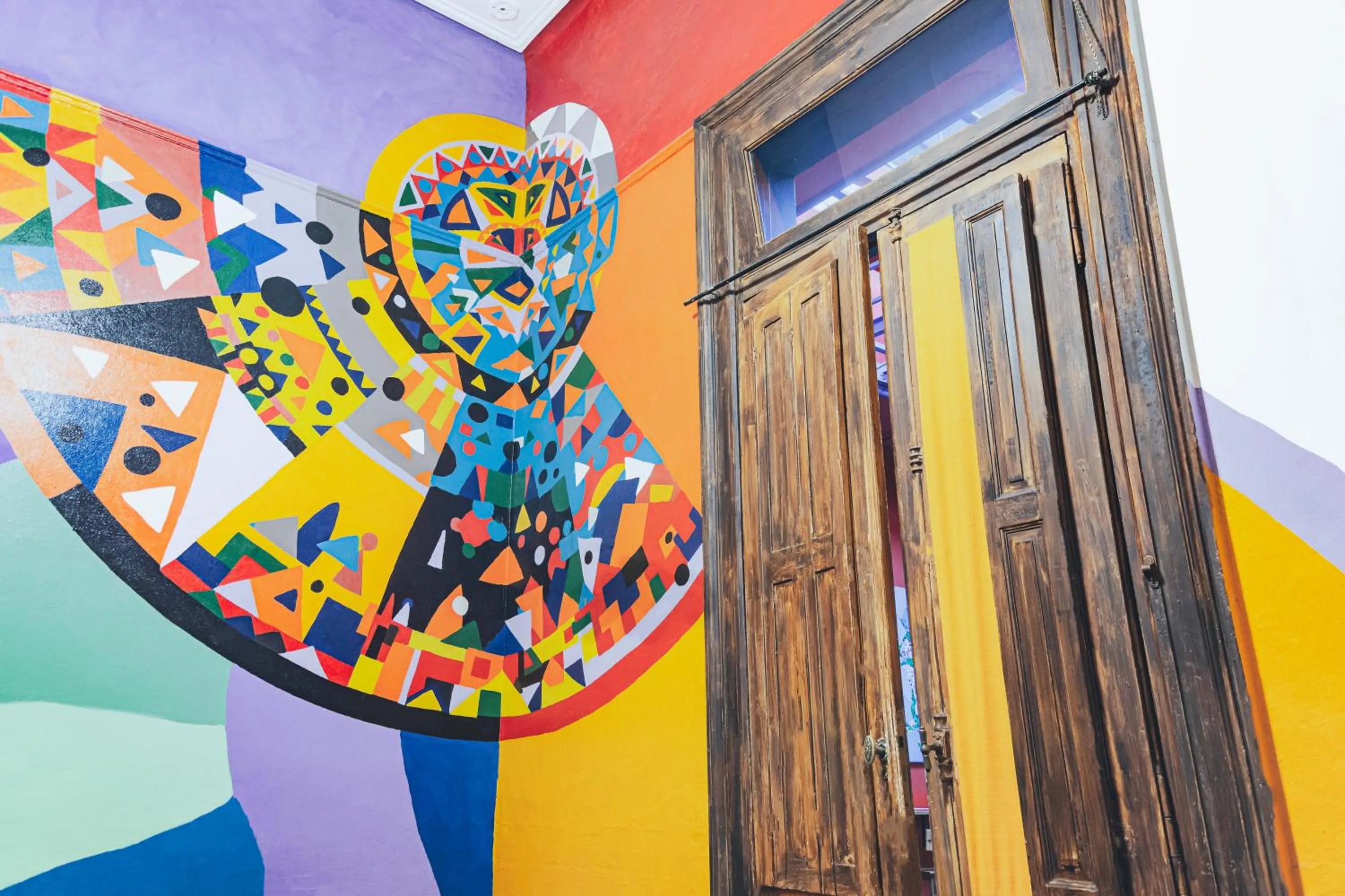 Decorative detail in Art Factory San Telmo