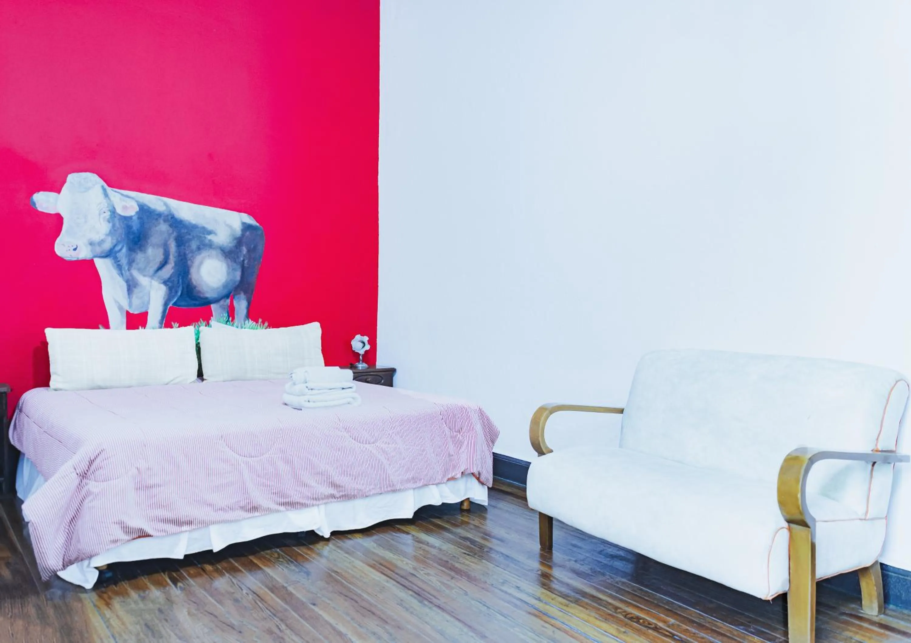 Bedroom, Bed in Art Factory San Telmo