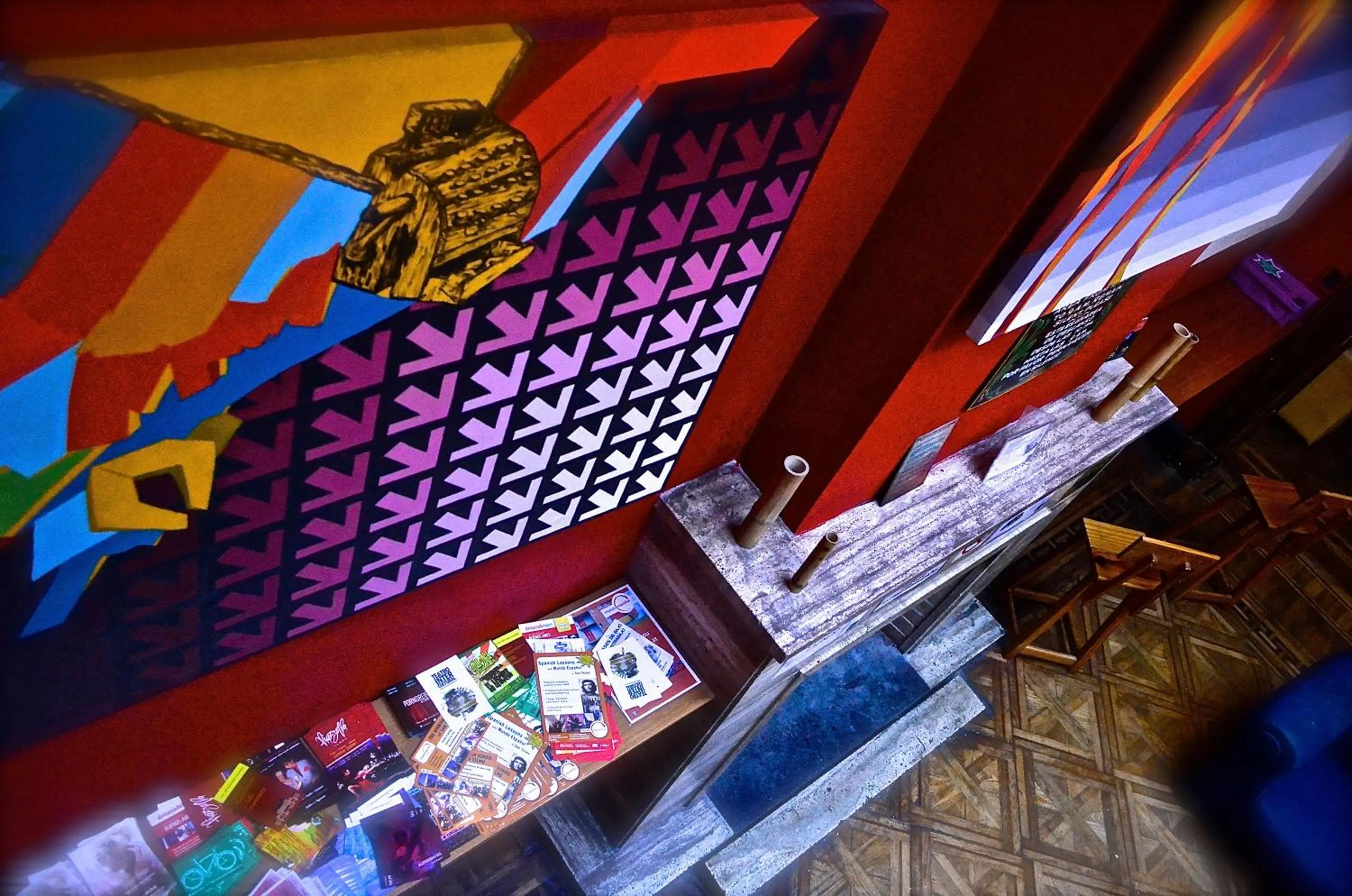 Living room in Art Factory San Telmo