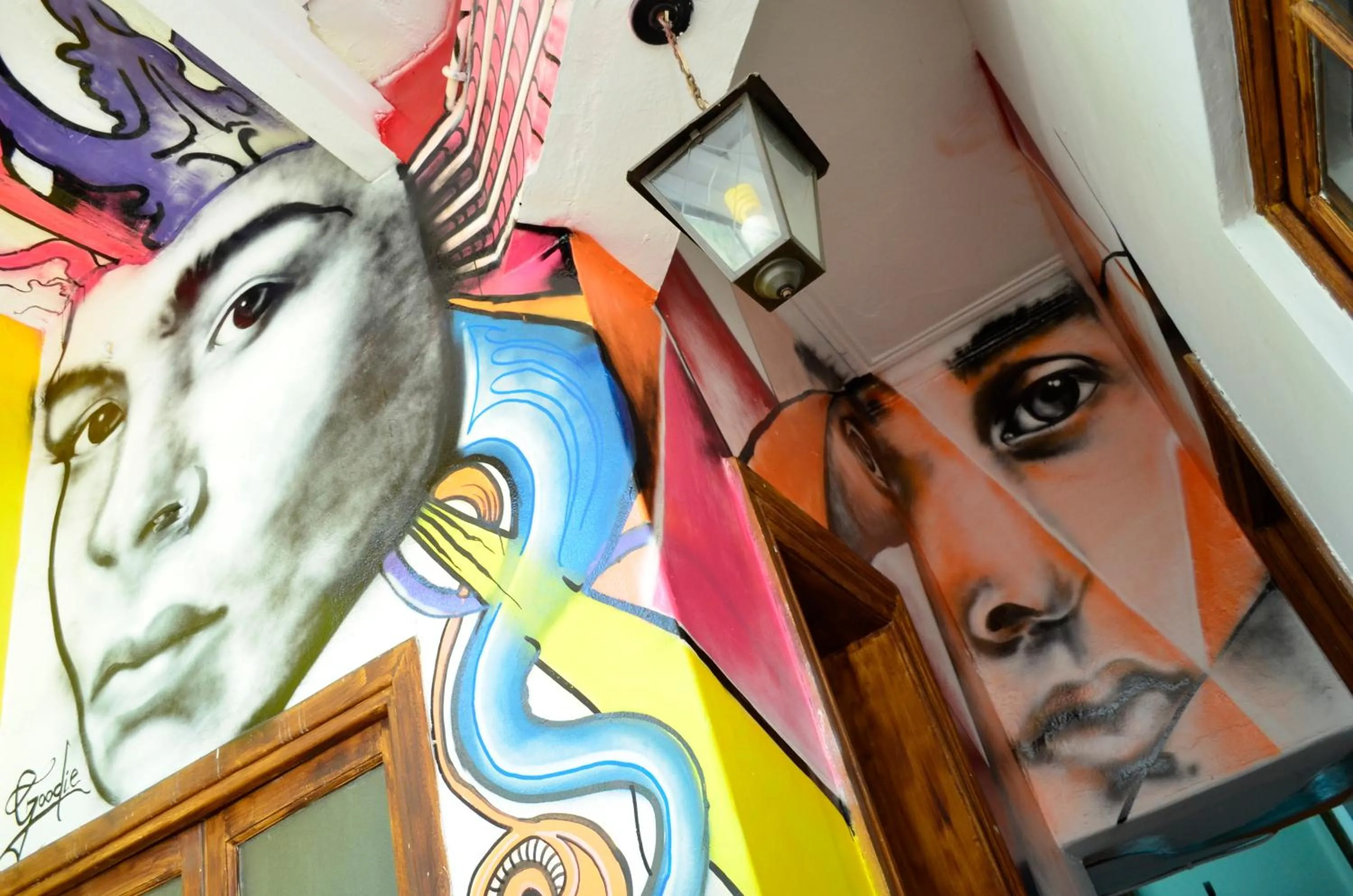 Decorative detail in Art Factory San Telmo