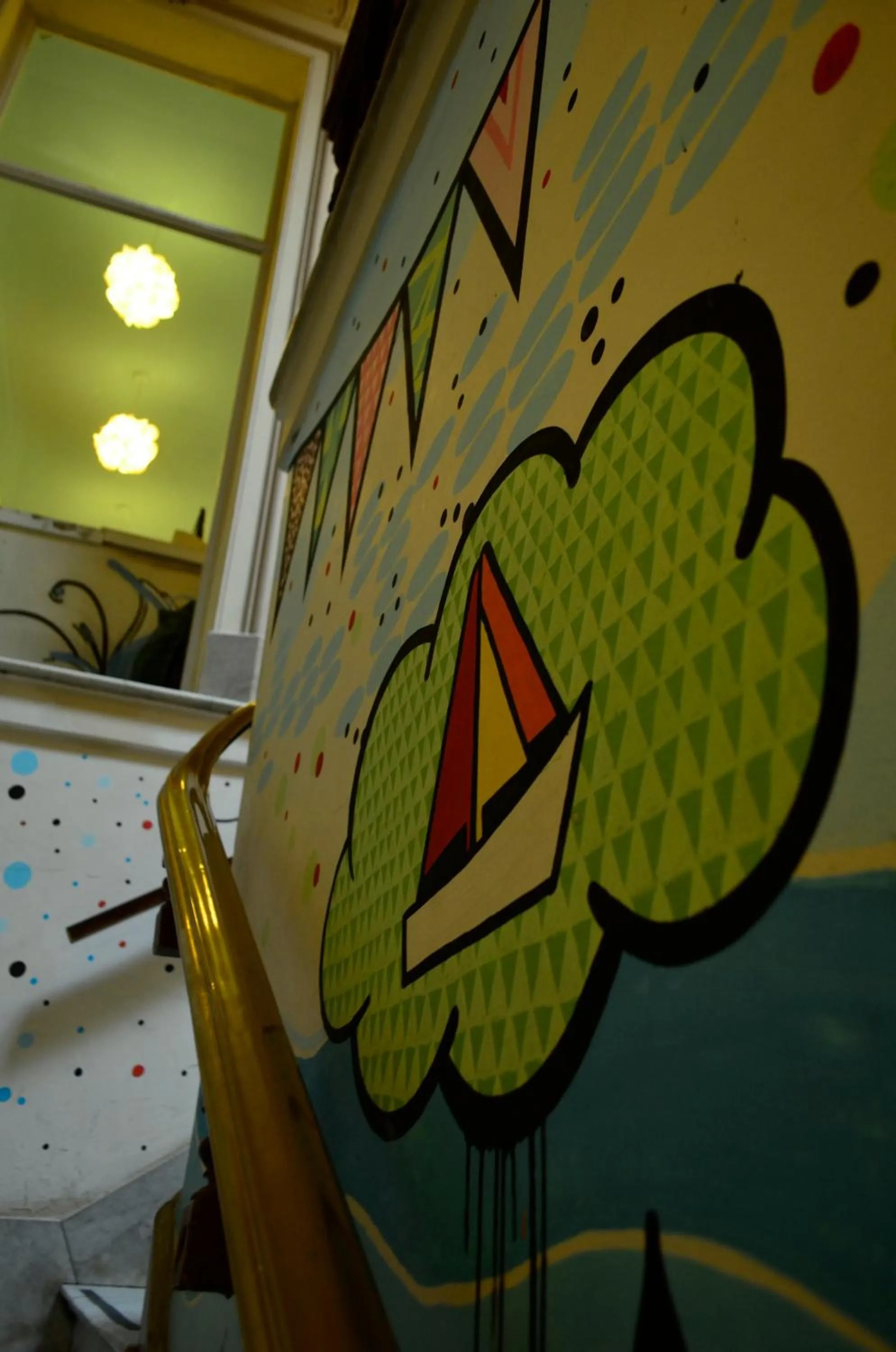 Decorative detail in Art Factory San Telmo