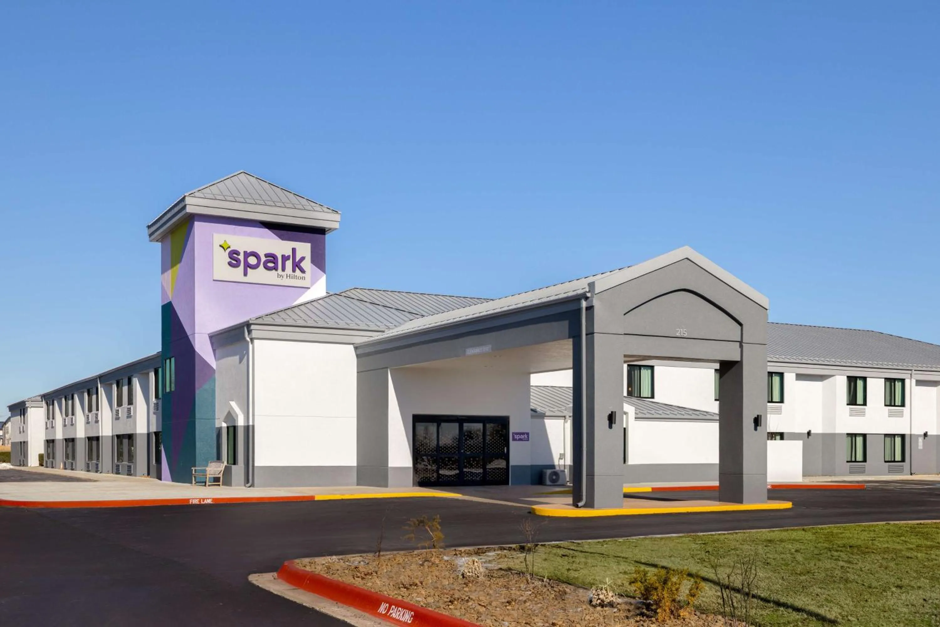 Property building in Spark by Hilton Bentonville